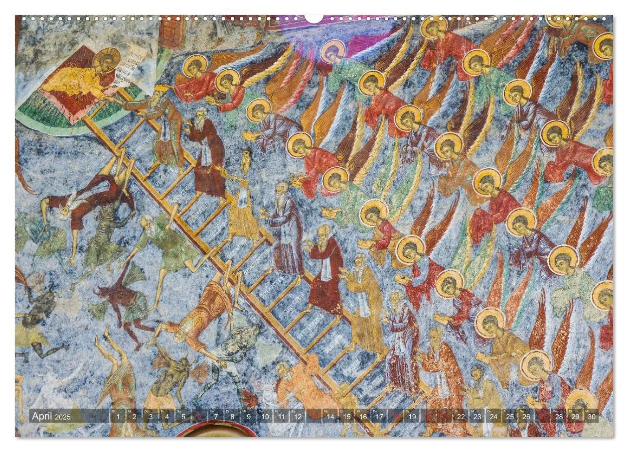 Bild: 9783435288885 | Klöster in der Bucovina (Wandkalender 2025 DIN A2 quer), CALVENDO...