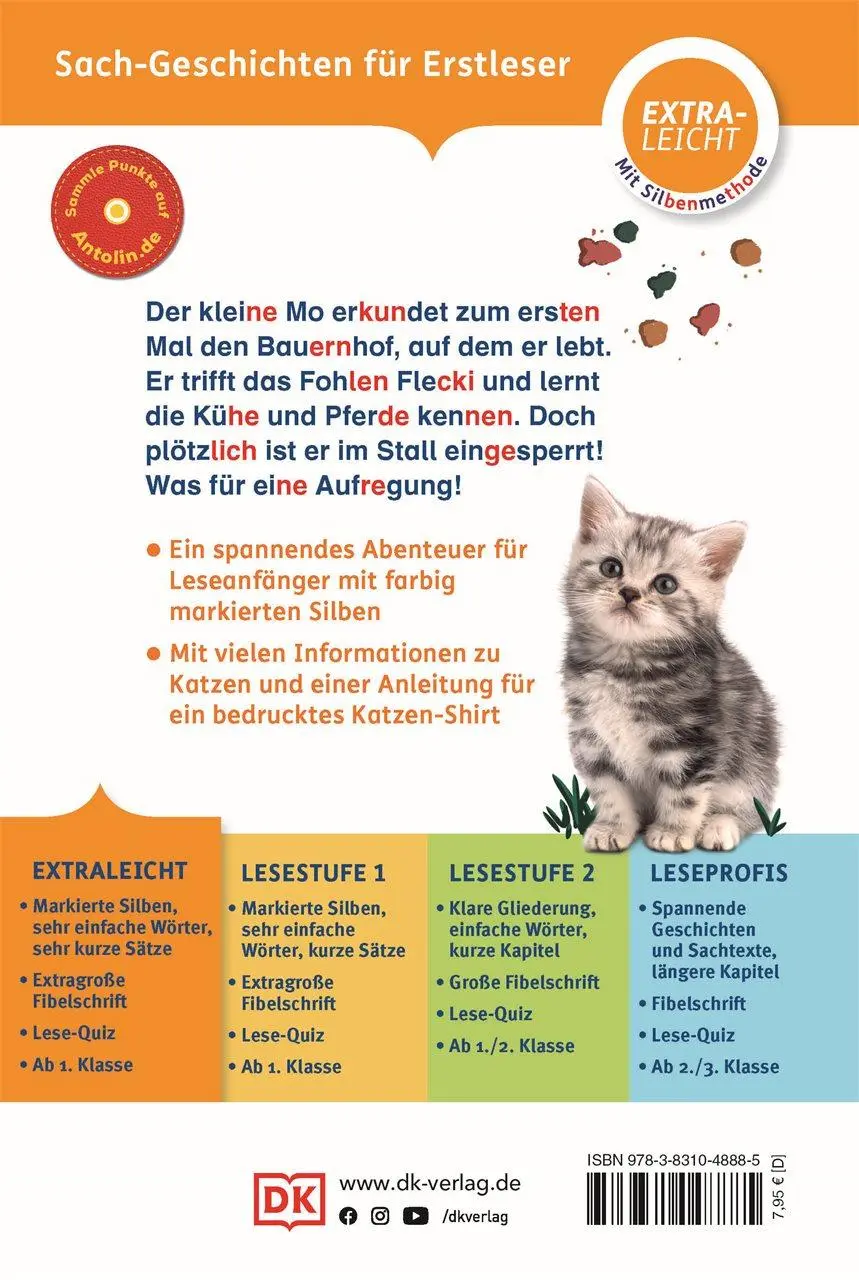Rückseite: 9783831048885 | SUPERLESER! Ein aufregender Tag für Kater Mo | Christiane Wittenburg
