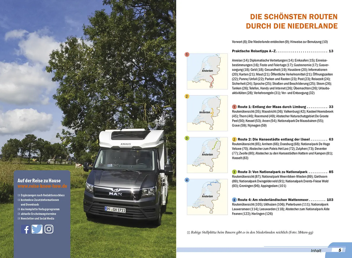 Bild: 9783831738885 | Reise Know-How Wohnmobil-Tourguide Niederlande | Die schönsten Routen