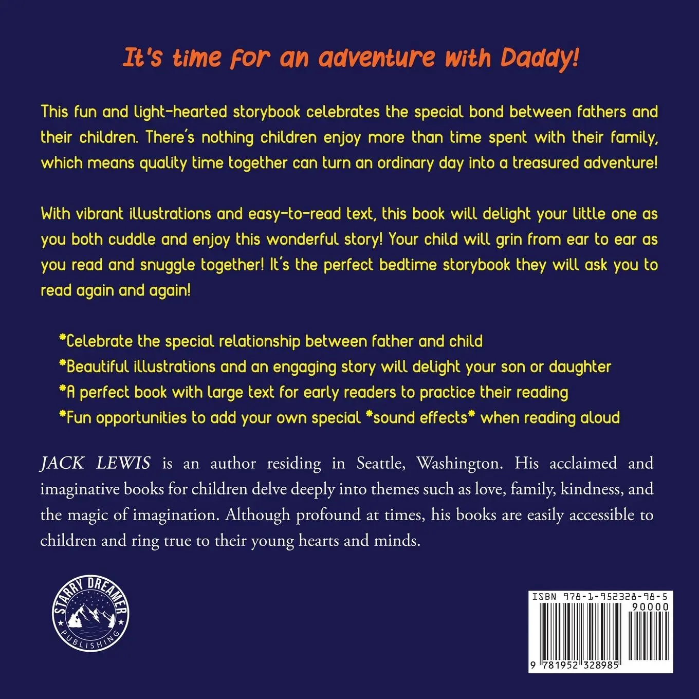 Rückseite: 9781952328985 | I Love My Daddy | Jack Lewis | Taschenbuch | Fun with Family | 2023