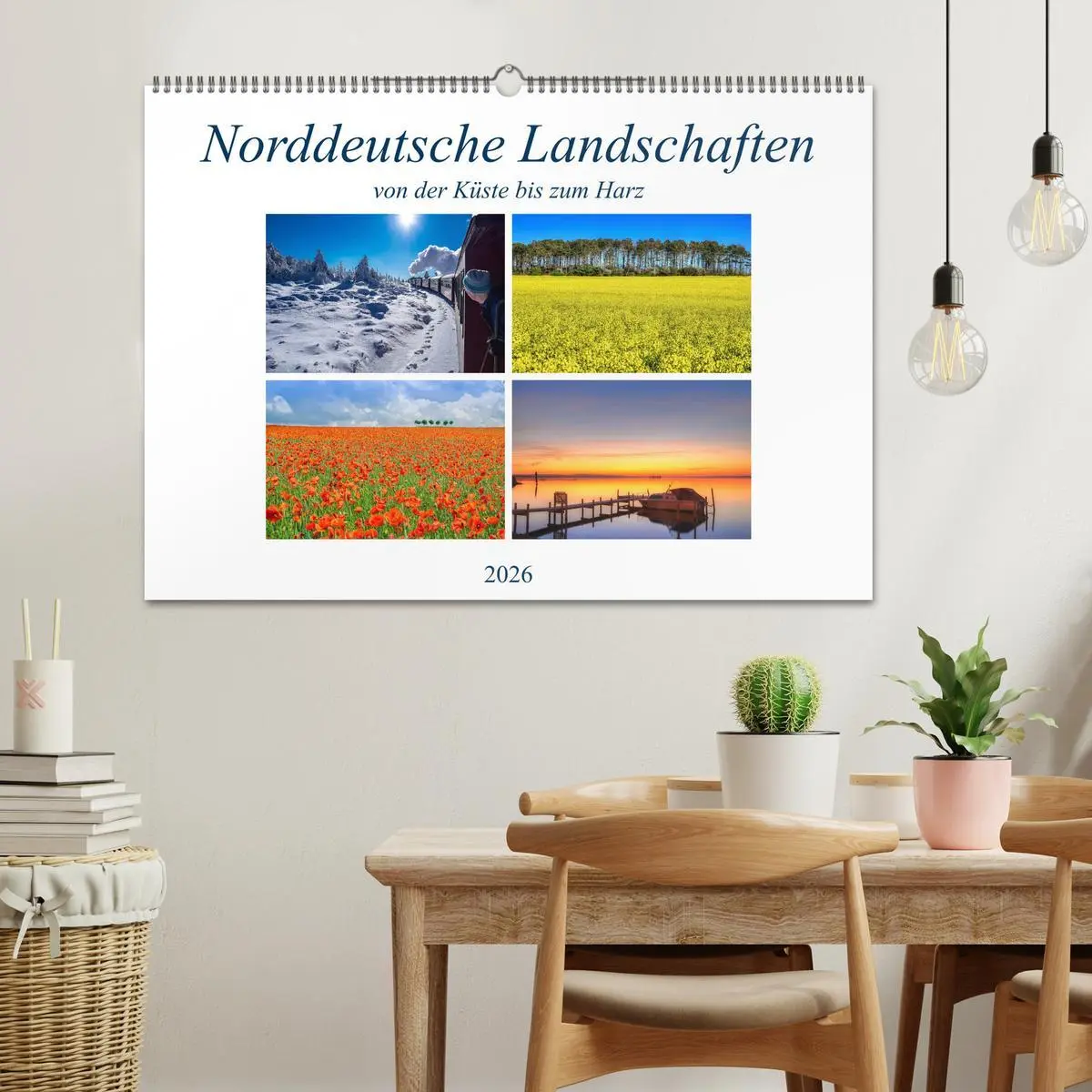 Bild: 9783457818985 | Norddeutsche Landschaften (Wandkalender 2026 DIN A2 quer), CALVENDO...