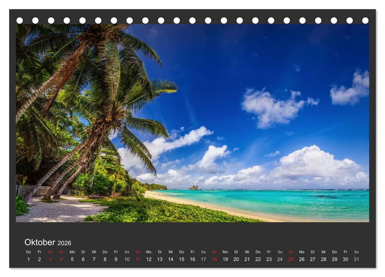 Bild: 9783516078985 | Seychellen Traumstrände im Paradies (Tischkalender 2026 DIN A5...