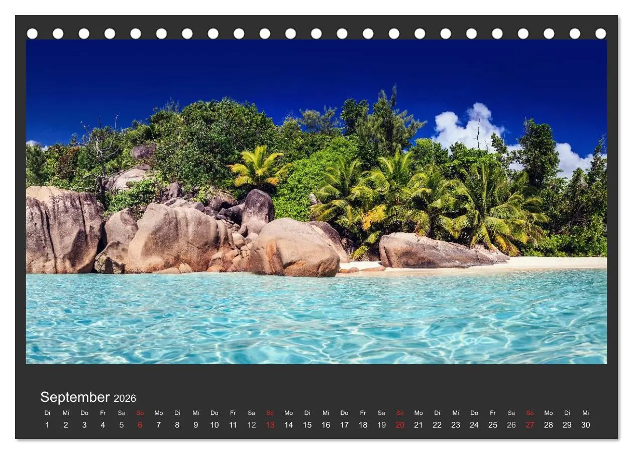 Bild: 9783516078985 | Seychellen Traumstrände im Paradies (Tischkalender 2026 DIN A5...