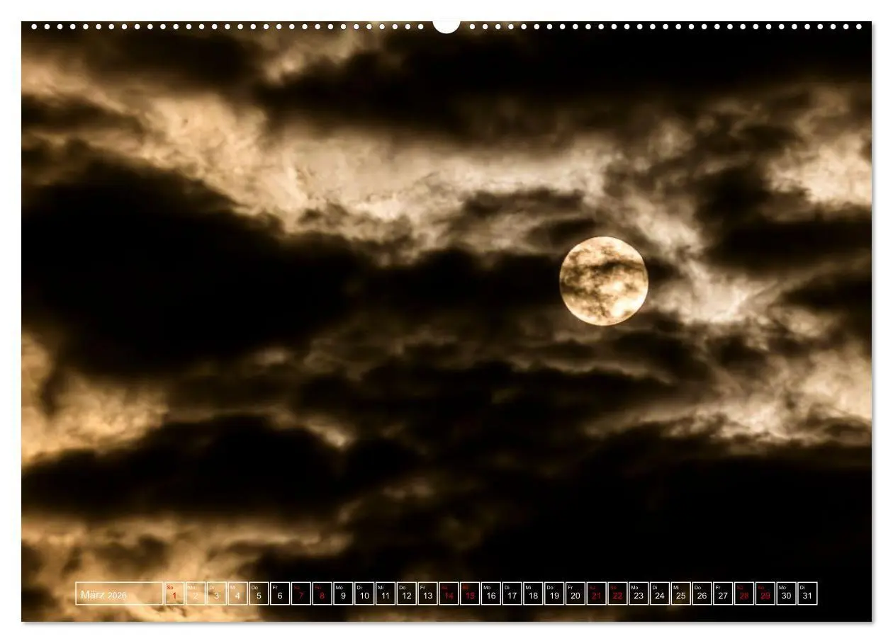 Bild: 9783516698985 | Faszination Mond - der etwas andere Mondkalender (Wandkalender 2026...