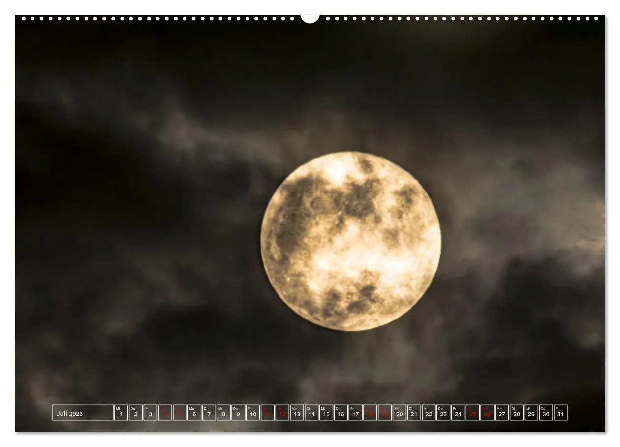 Bild: 9783516698985 | Faszination Mond - der etwas andere Mondkalender (Wandkalender 2026...