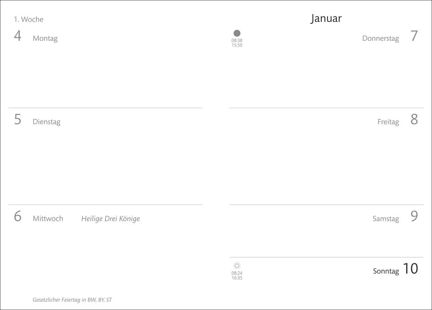 Bild: 9783756418985 | Kalenderbuch A7 grün 2027 | Kalender | 128 S. | Deutsch | 2027 | Heye