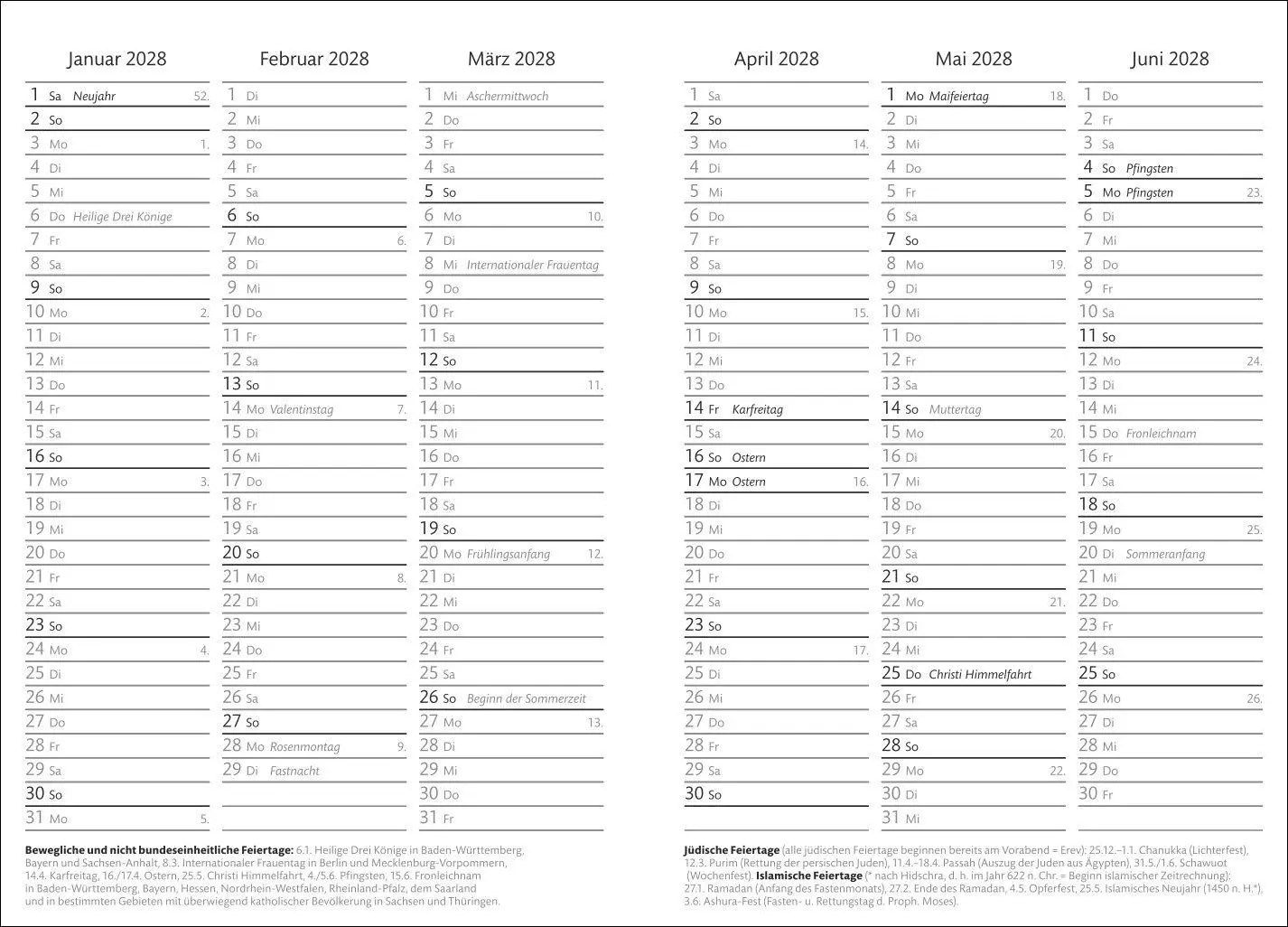 Bild: 9783756418985 | Kalenderbuch A7 grün 2027 | Kalender | 128 S. | Deutsch | 2027 | Heye
