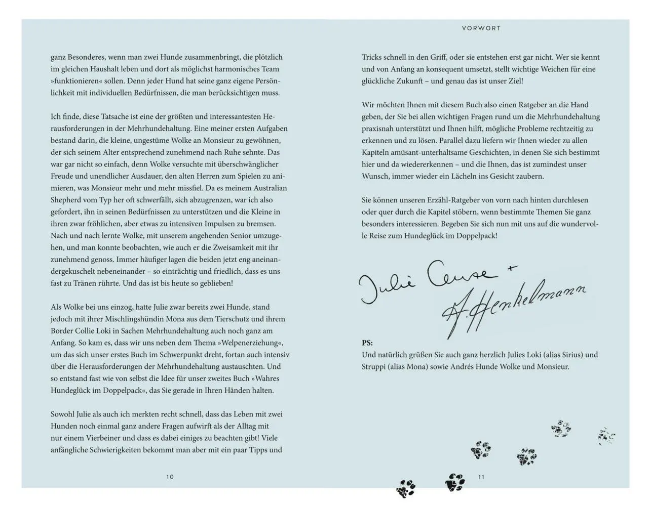 Bild: 9783833878985 | Wahres Hundeglück im Doppelpack | Julie Leuze (u. a.) | Buch | 208 S.