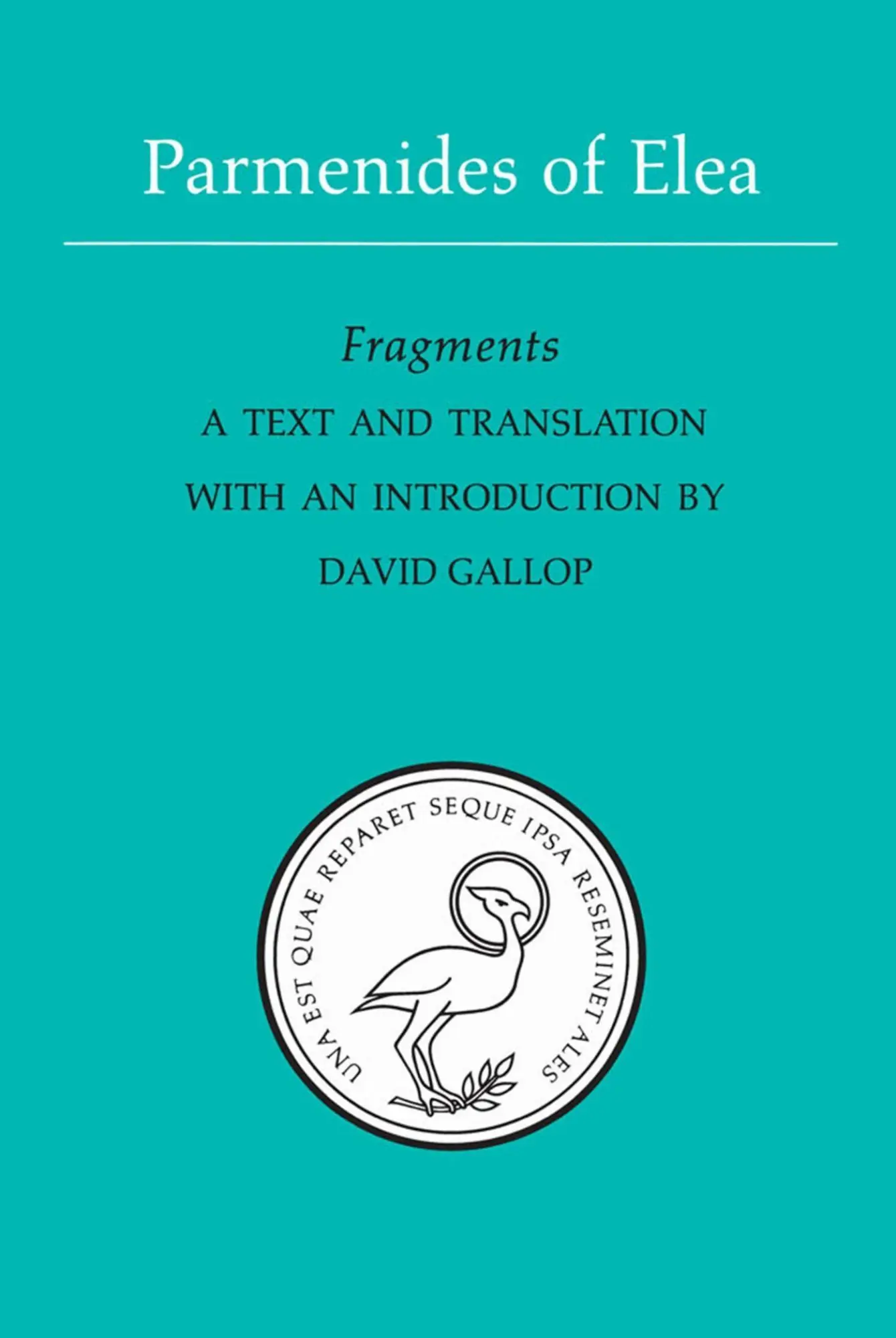 Cover: 9780802069085 | Parmenides of Elea | A Text and Translation with an Introduction