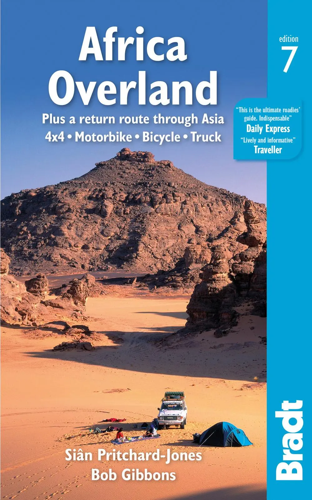 Cover: 9781784779085 | Africa Overland: Plus a Return Route Through Asia; 4x4, Motorbike,...