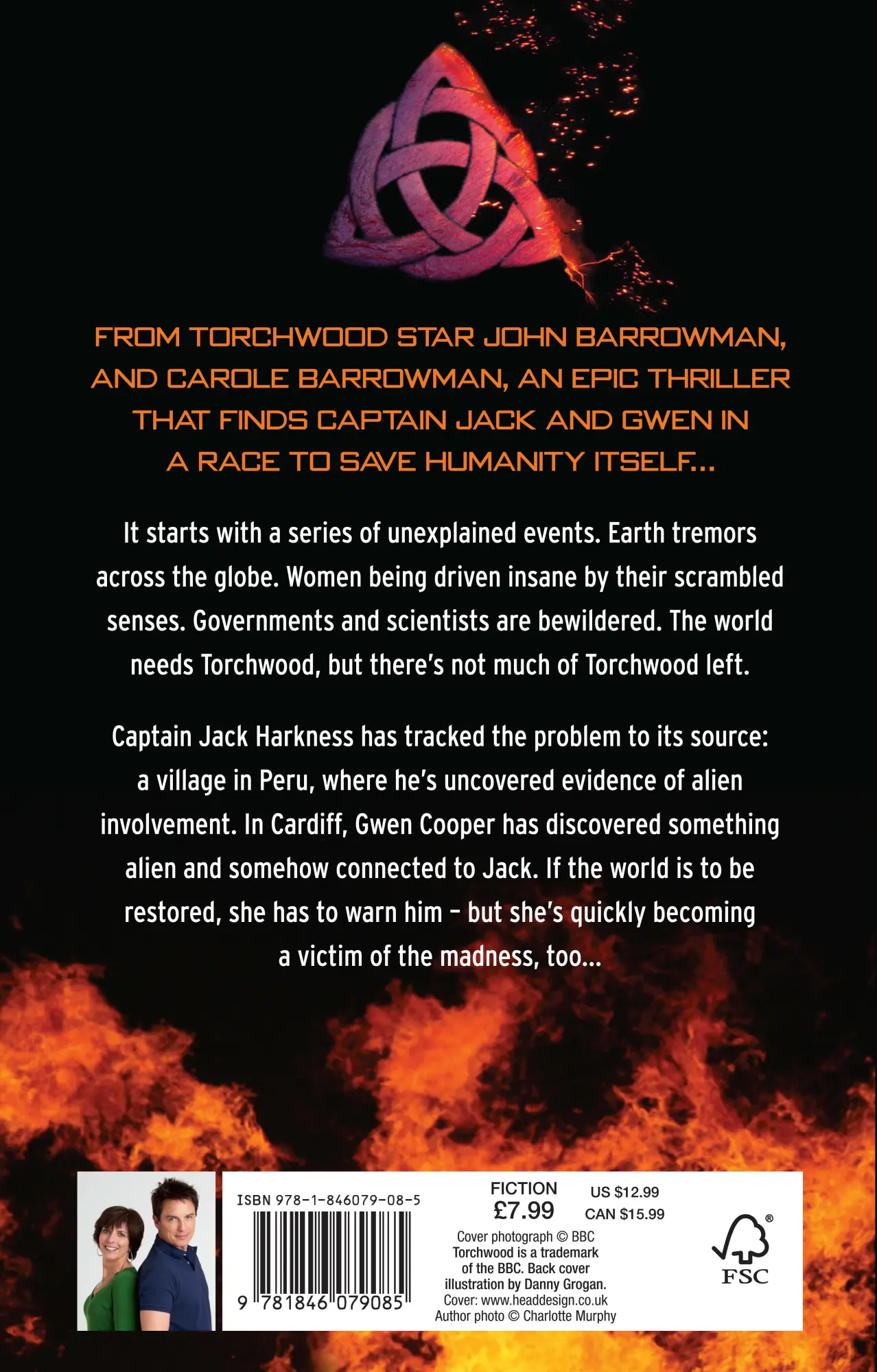 Rückseite: 9781846079085 | Torchwood | Exodus Code | Carole E. Barrowman (u. a.) | Taschenbuch