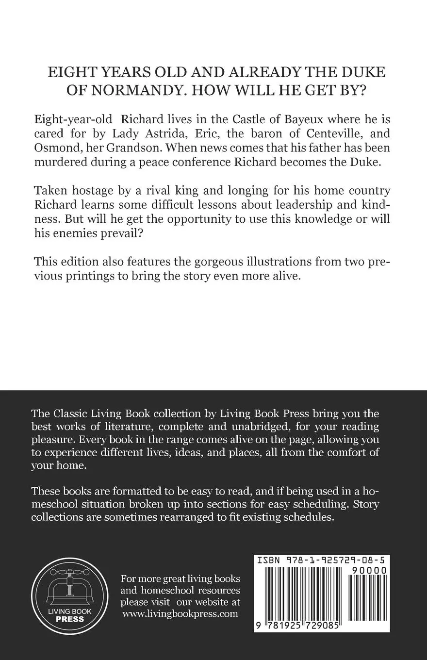 Rückseite: 9781925729085 | The Little Duke | Charlotte Yonge | Taschenbuch | Englisch | 2017
