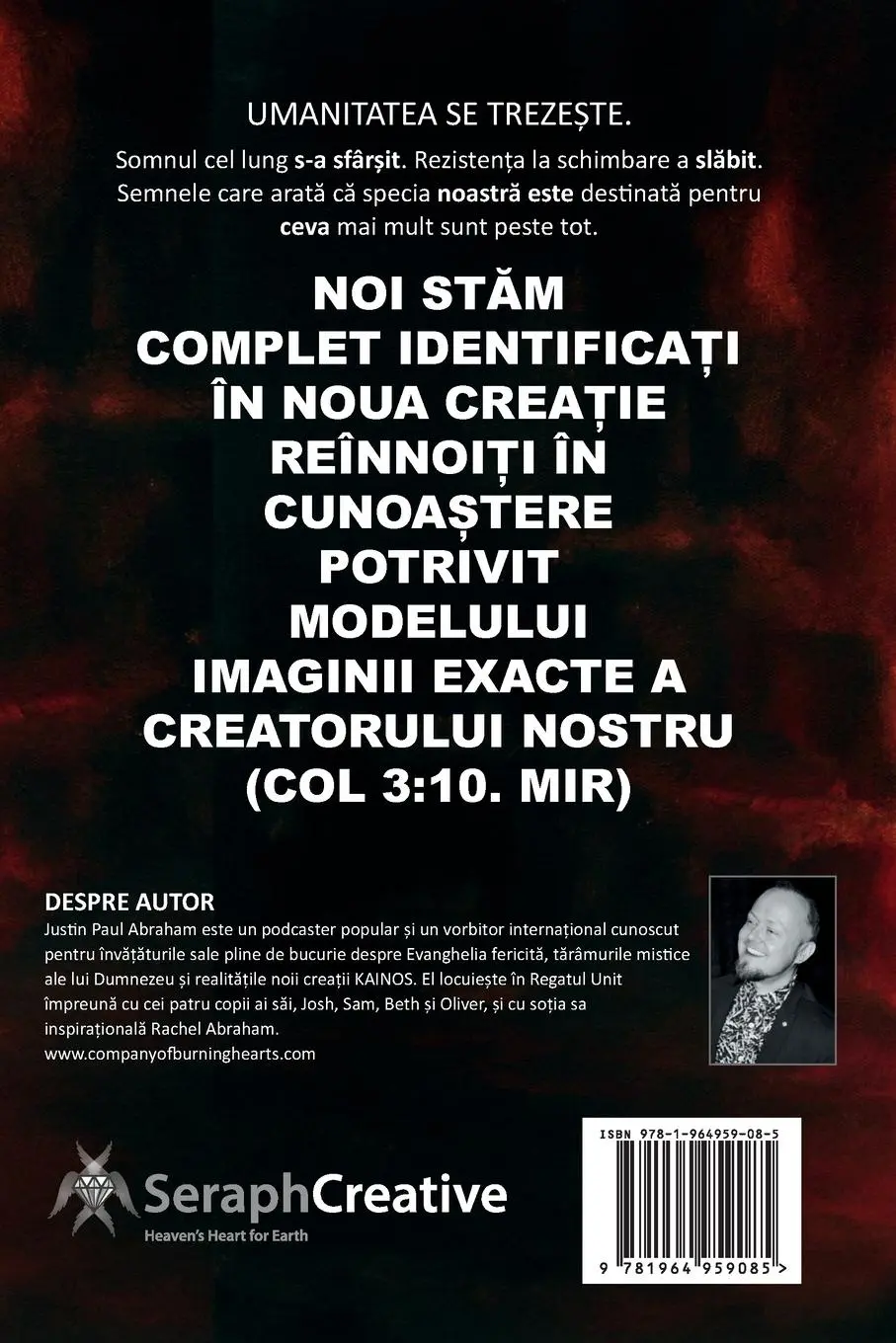 Rückseite: 9781964959085 | Romanian Edition | Beyond Human | Justin Paul Abraham | Taschenbuch