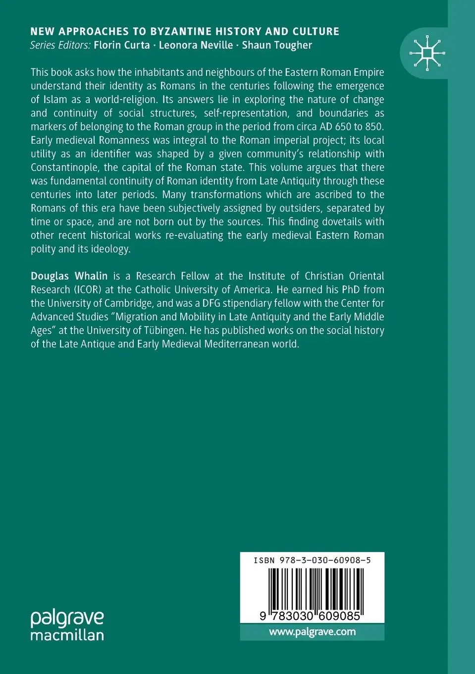Rückseite: 9783030609085 | Roman Identity from the Arab Conquests to the Triumph of Orthodoxy