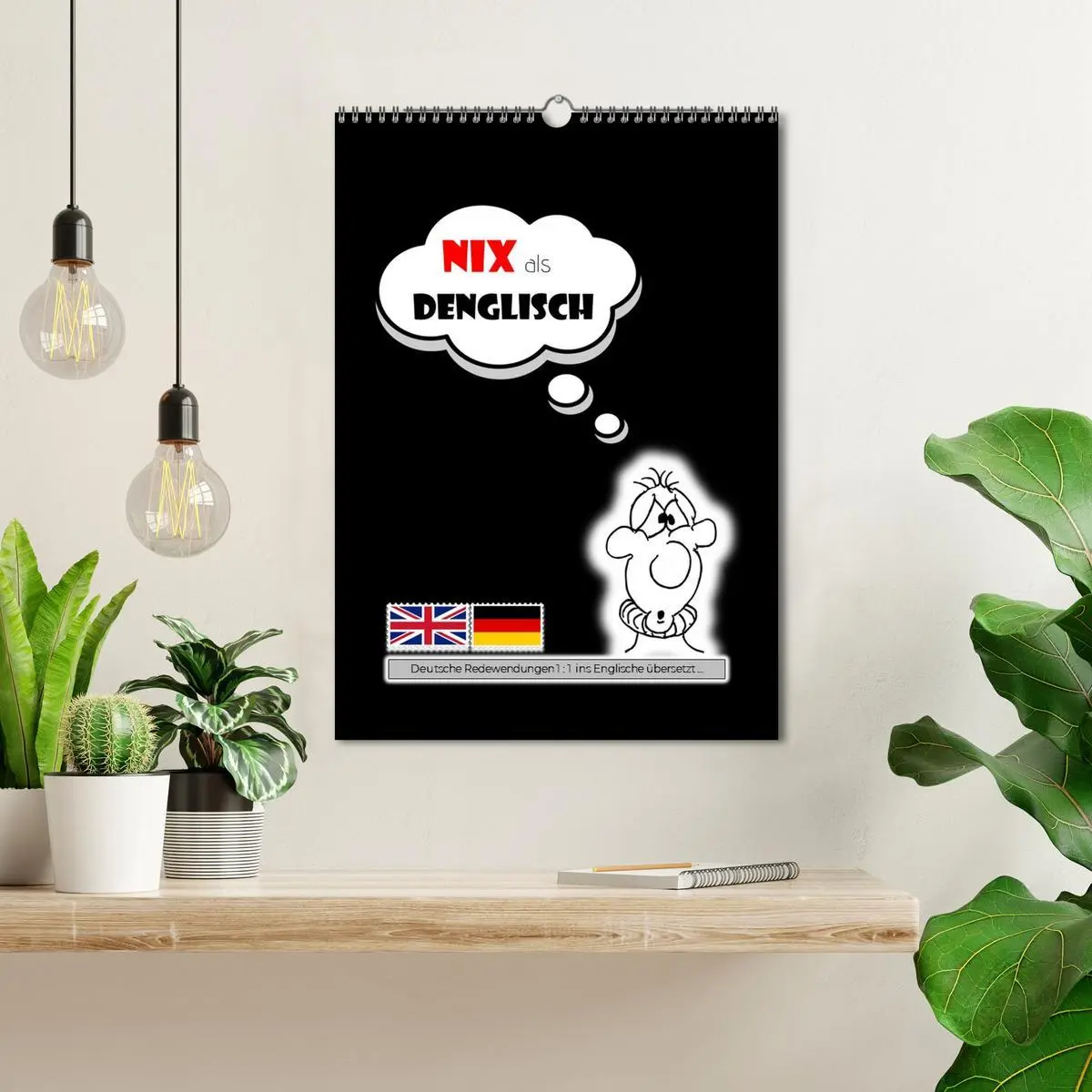 Bild: 9783457259085 | Nix als DENGLISCH (Wandkalender 2026 DIN A3 hoch), CALVENDO...