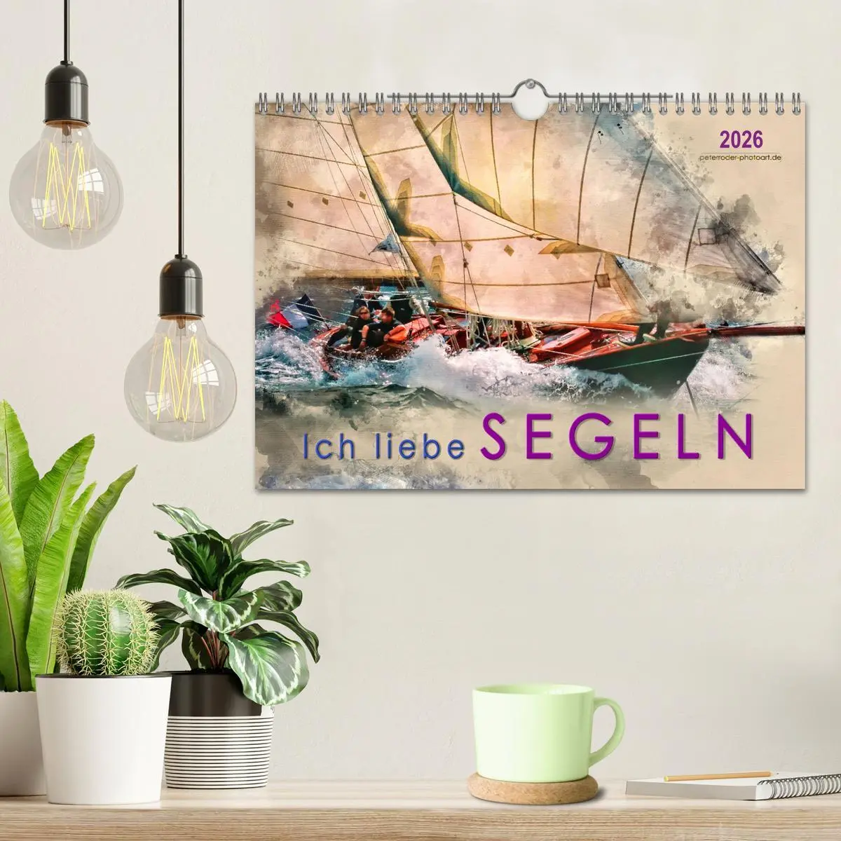 Bild: 9783457879085 | Ich liebe Segeln (Wandkalender 2026 DIN A4 quer), CALVENDO...