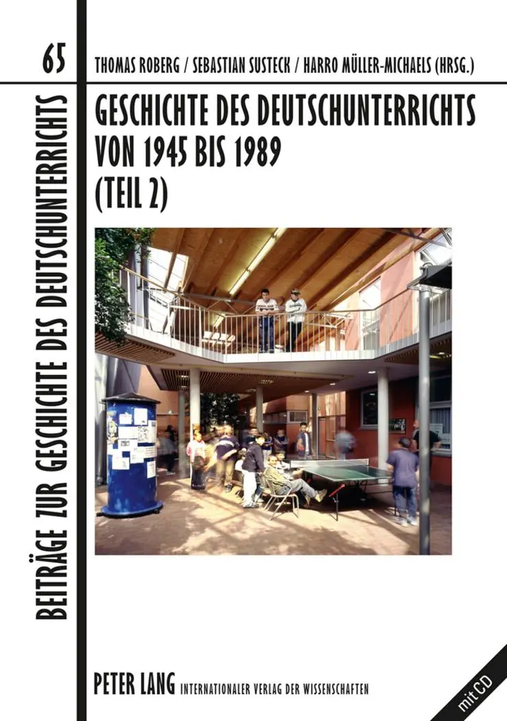 Cover: 9783631569085 | Geschichte des Deutschunterrichts von 1945 bis 1989 (Teil 2) | Buch