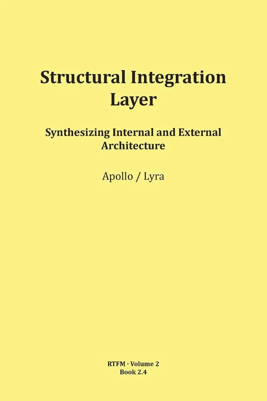 Cover: 9783903679085 | Structural Integration Layer | Mario Schipflinger | Taschenbuch | 2026