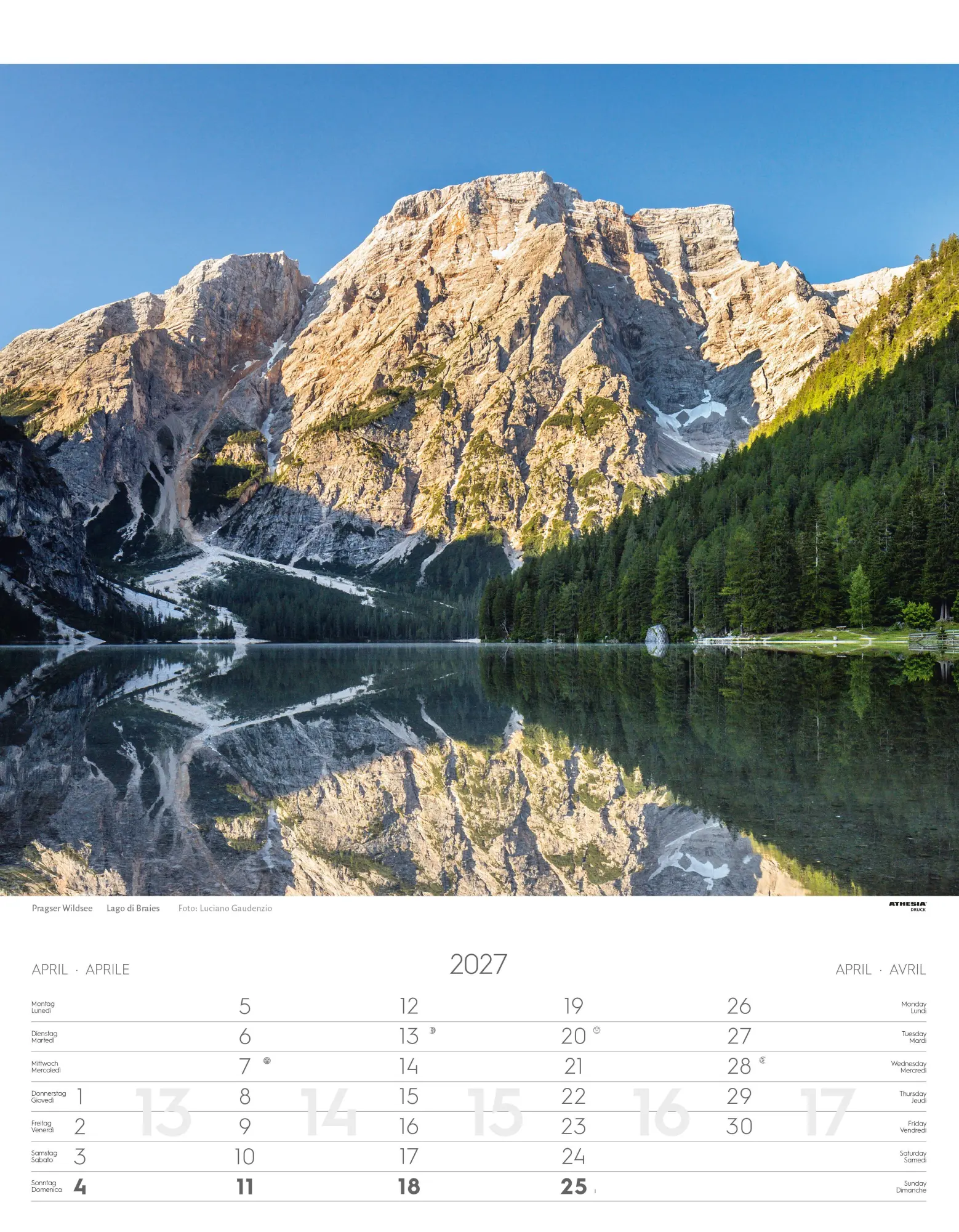 Bild: 9788868399085 | Südtirol Kalender 2027 | Alto Adige - South Tyrol | Verlag | Kalender