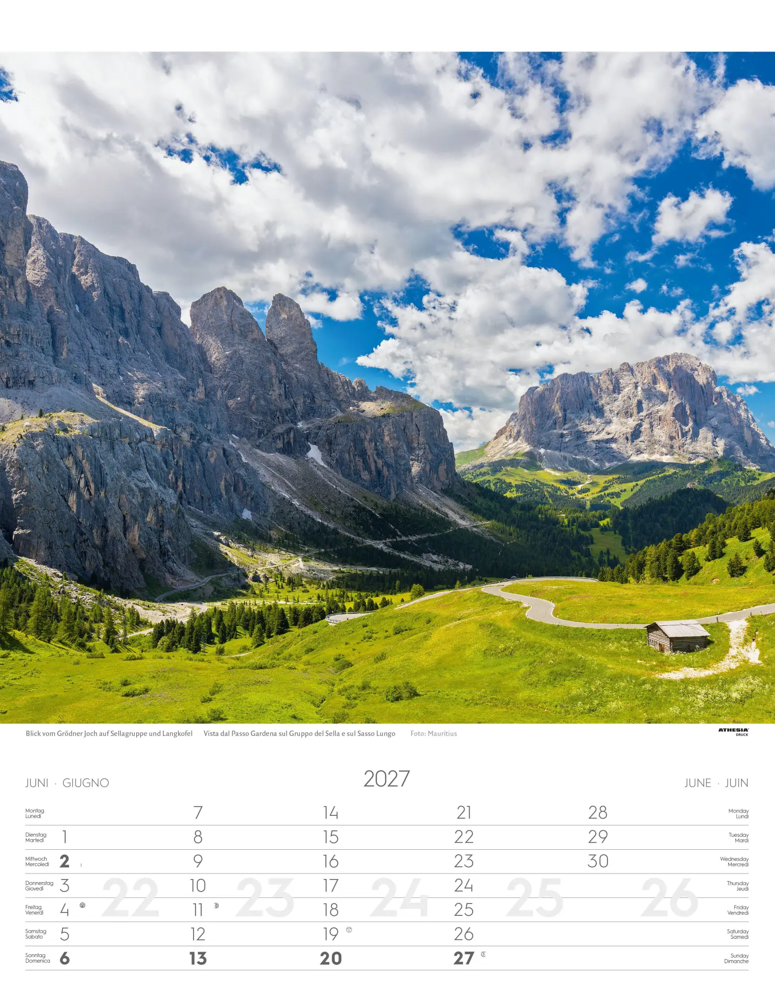 Bild: 9788868399085 | Südtirol Kalender 2027 | Alto Adige - South Tyrol | Verlag | Kalender