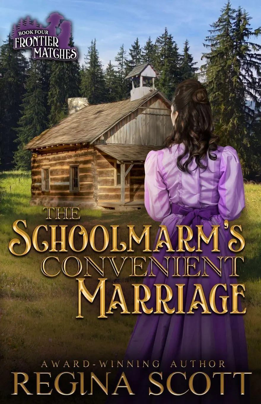 Cover: 9798986579085 | The Schoolmarm's Convenient Marriage | A Sweet, Clean Western Romance