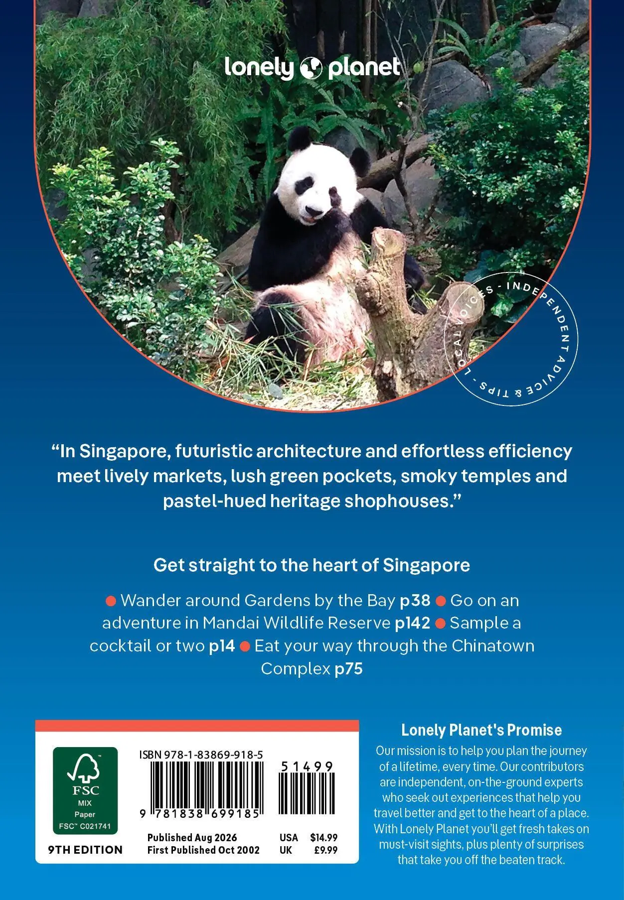 Bild: 9781838699185 | Lonely Planet Pocket Singapore | Ria de Jong (u. a.) | Taschenbuch