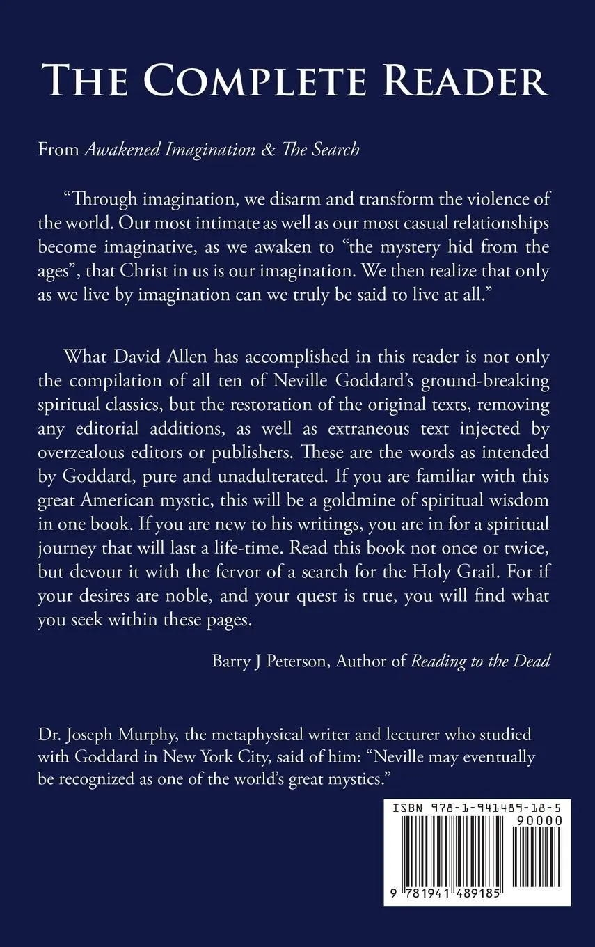 Rückseite: 9781941489185 | Neville Goddard | The Complete Reader | Neville Goddard | Buch | 2013