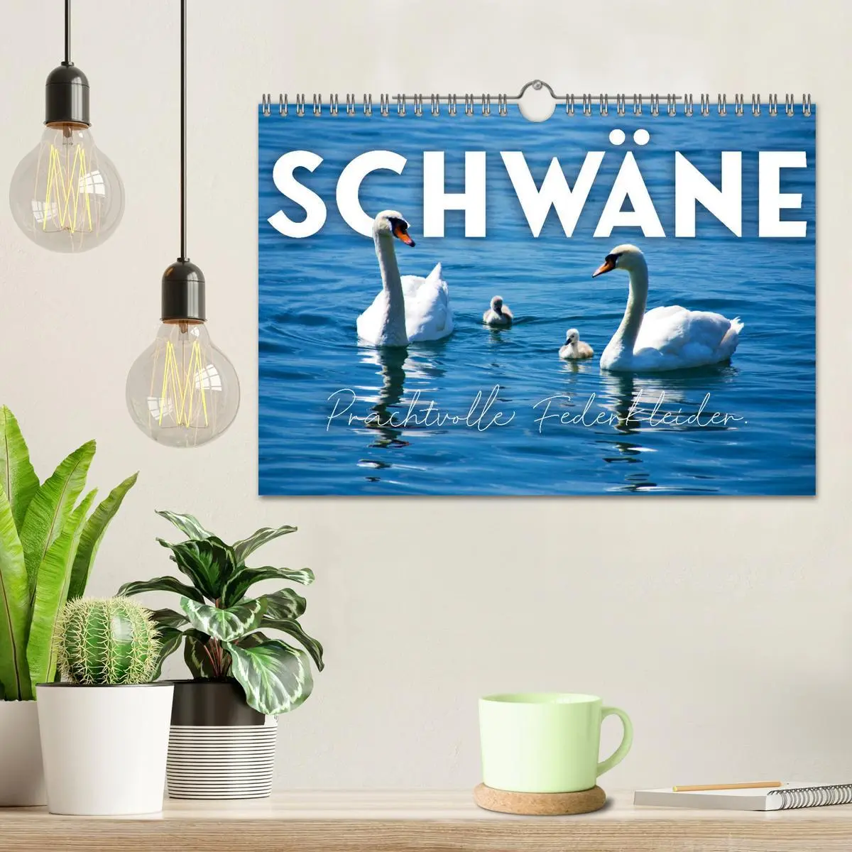 Bild: 9783457559185 | Schwäne - Prachtvolle Federkleider. (Wandkalender 2026 DIN A4...