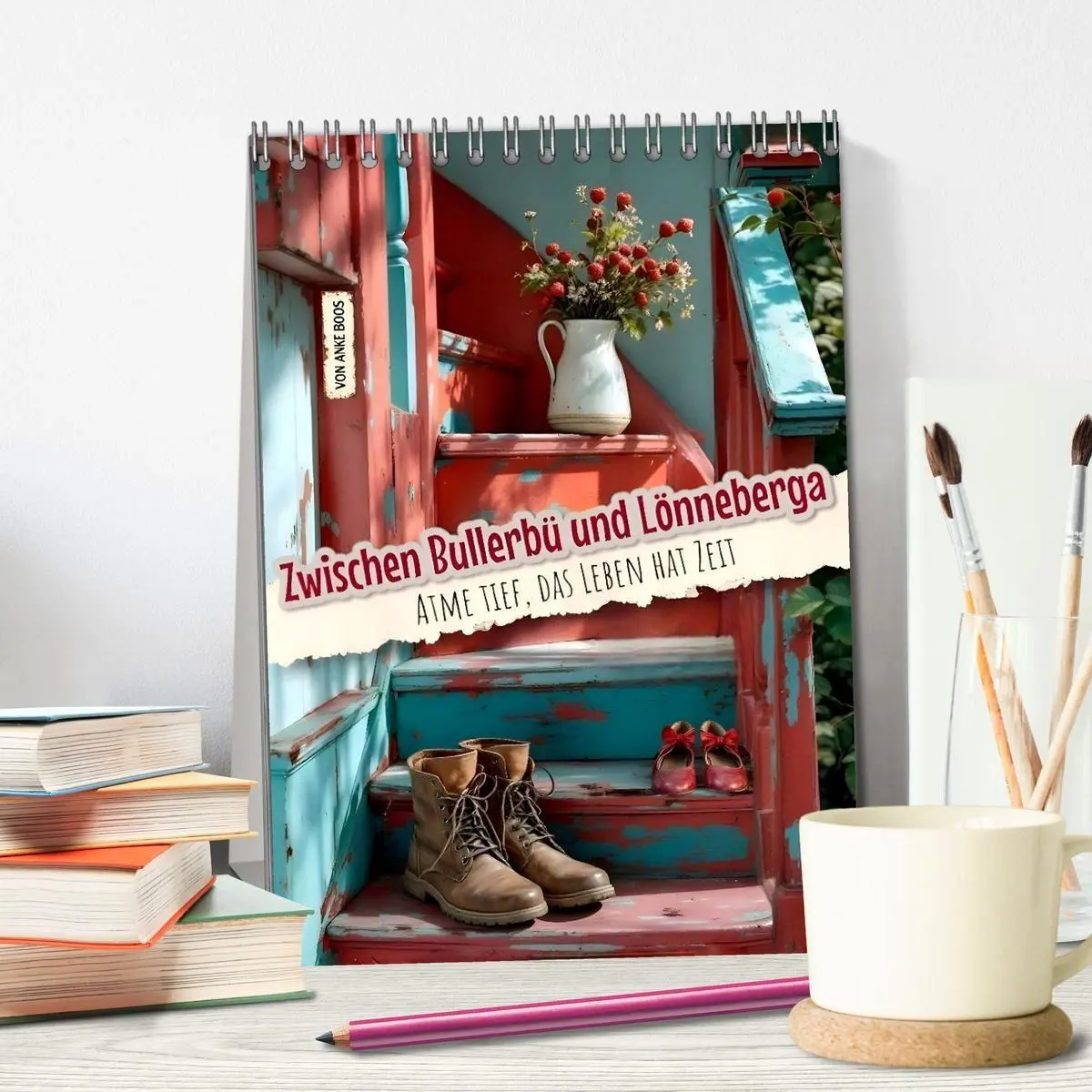 Bild: 9783516889185 | Zwischen Bullerbü und Lönneberga (Tischkalender 2027 DIN A5 hoch),...