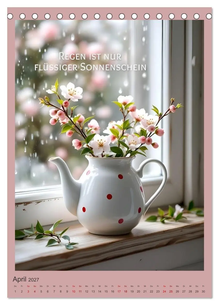 Bild: 9783516889185 | Zwischen Bullerbü und Lönneberga (Tischkalender 2027 DIN A5 hoch),...