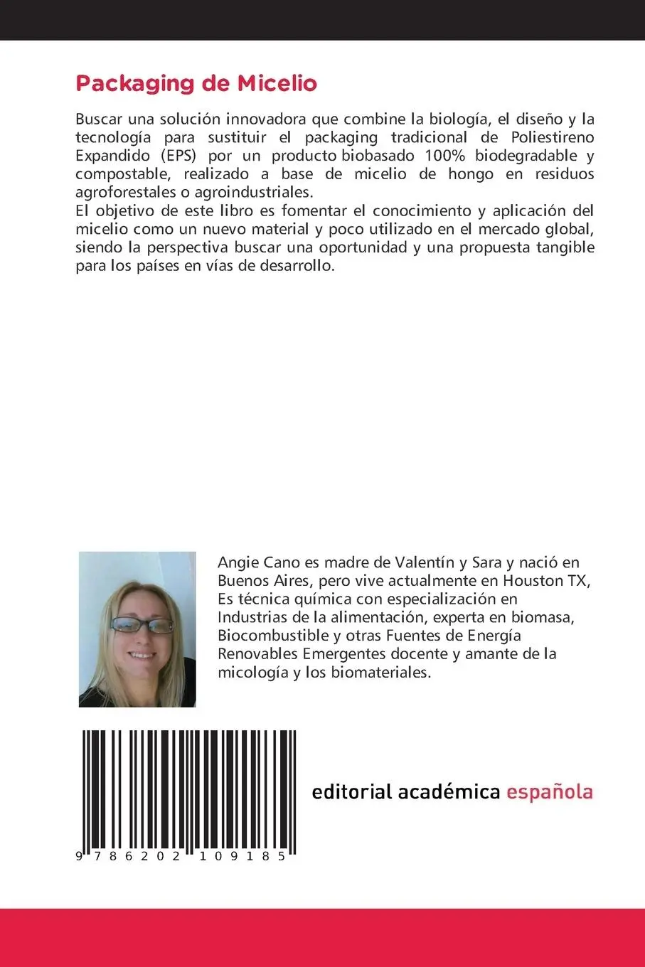 Rückseite: 9786202109185 | Packaging de Micelio | Angeles Cano | Taschenbuch | Paperback | 2023