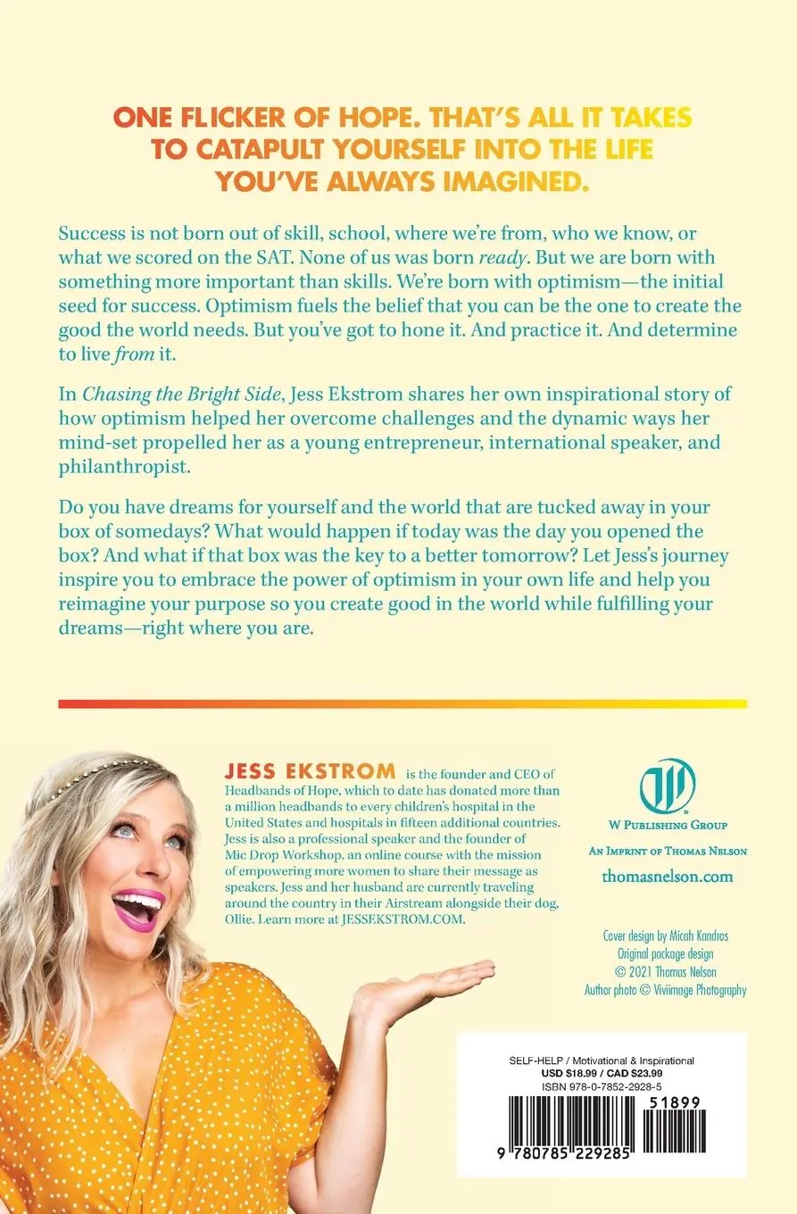 Rückseite: 9780785229285 | The Chasing the Bright Side | Jess Ekstrom | Taschenbuch | Englisch