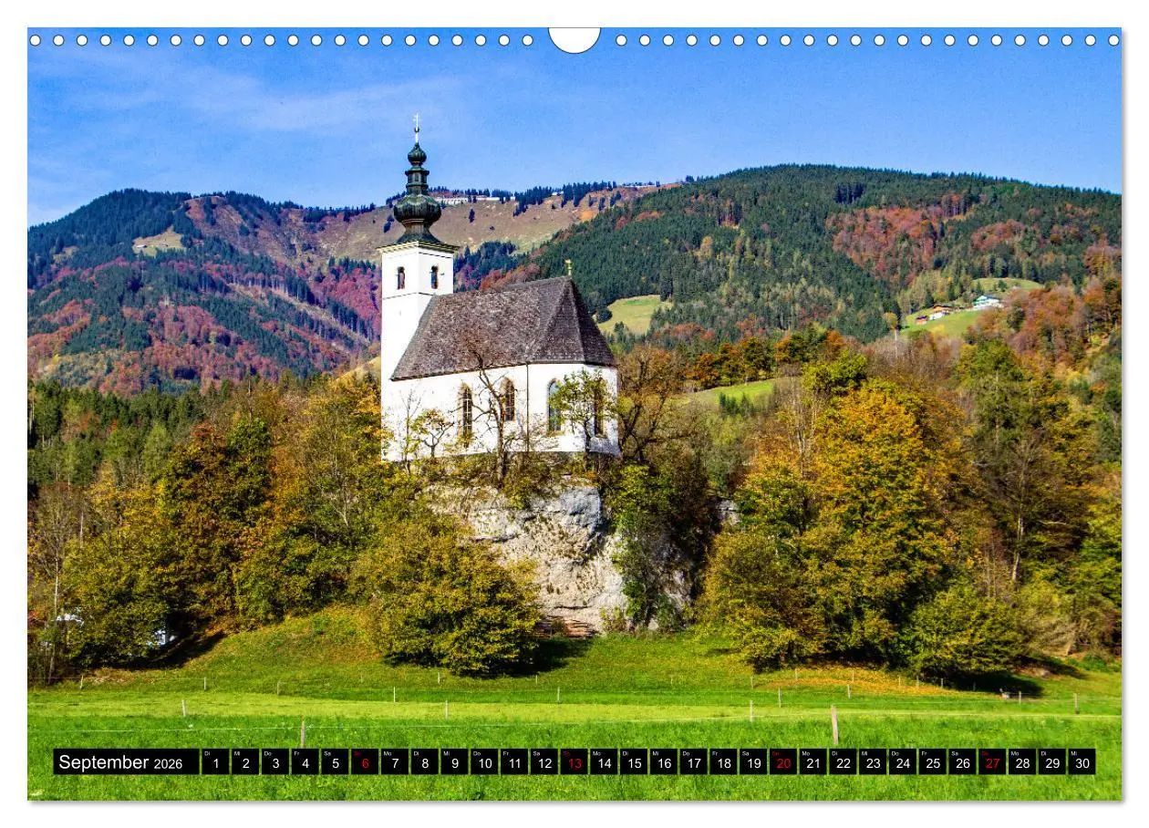 Bild: 9783457549285 | Golling an der Salzach (Wandkalender 2026 DIN A3 quer), CALVENDO...