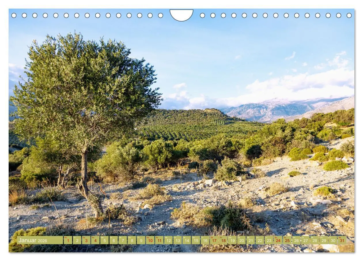 Bild: 9783457619285 | Inselwelt Kreta (Wandkalender 2026 DIN A4 quer), CALVENDO...