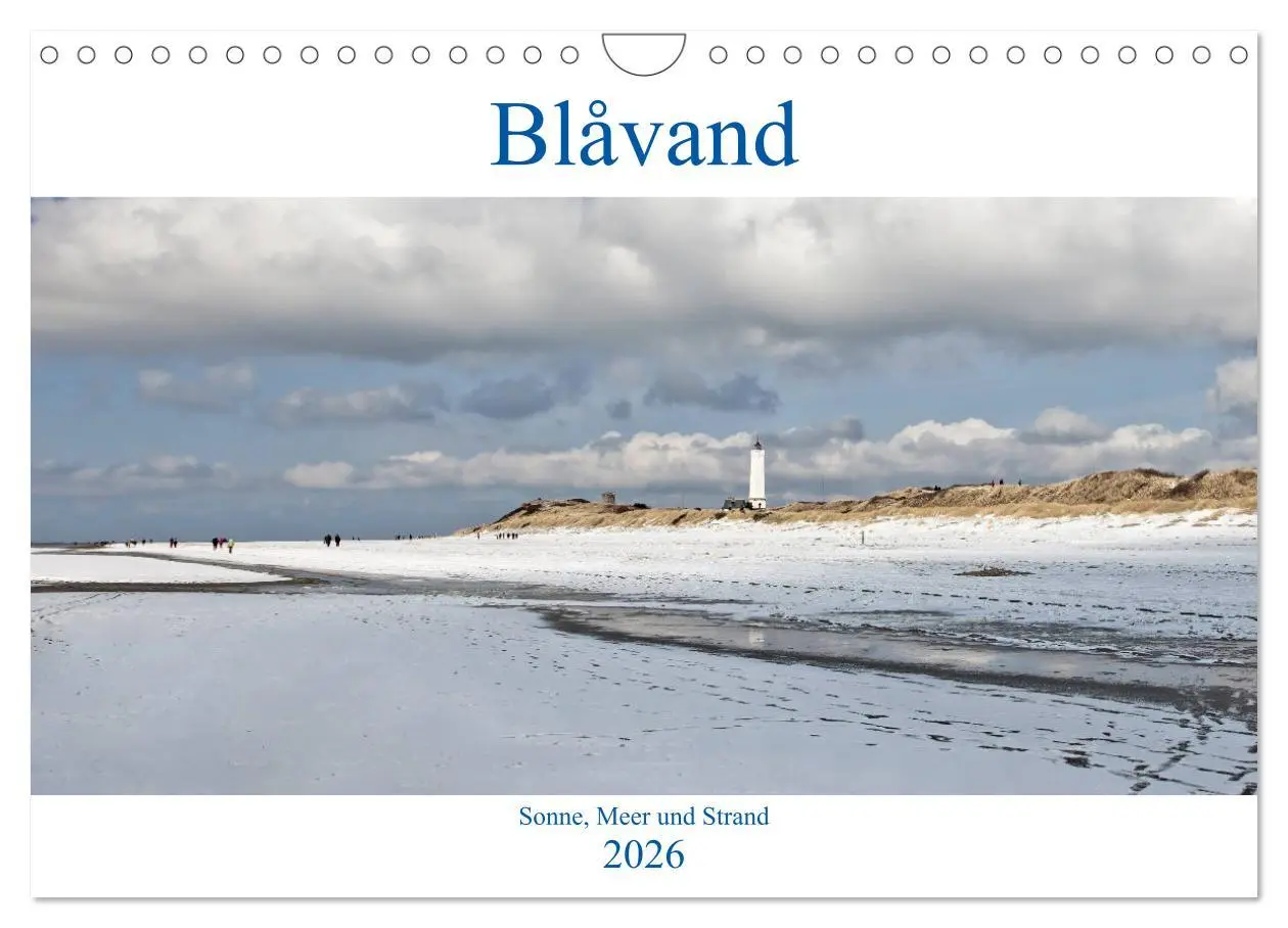 Cover: 9783457929285 | Blåvand - Sonne, Meer und Strand (Wandkalender 2026 DIN A4 quer),...
