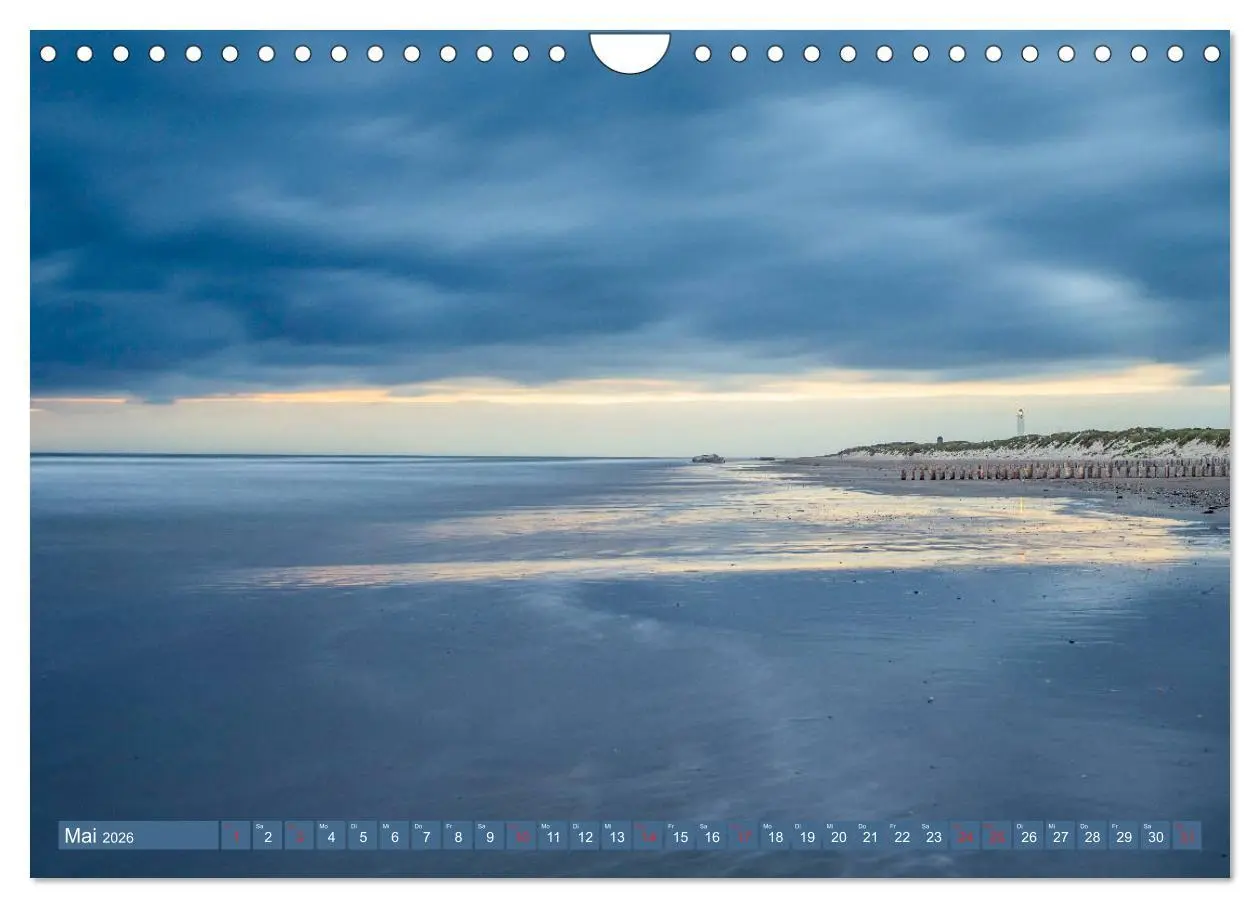 Bild: 9783457929285 | Blåvand - Sonne, Meer und Strand (Wandkalender 2026 DIN A4 quer),...