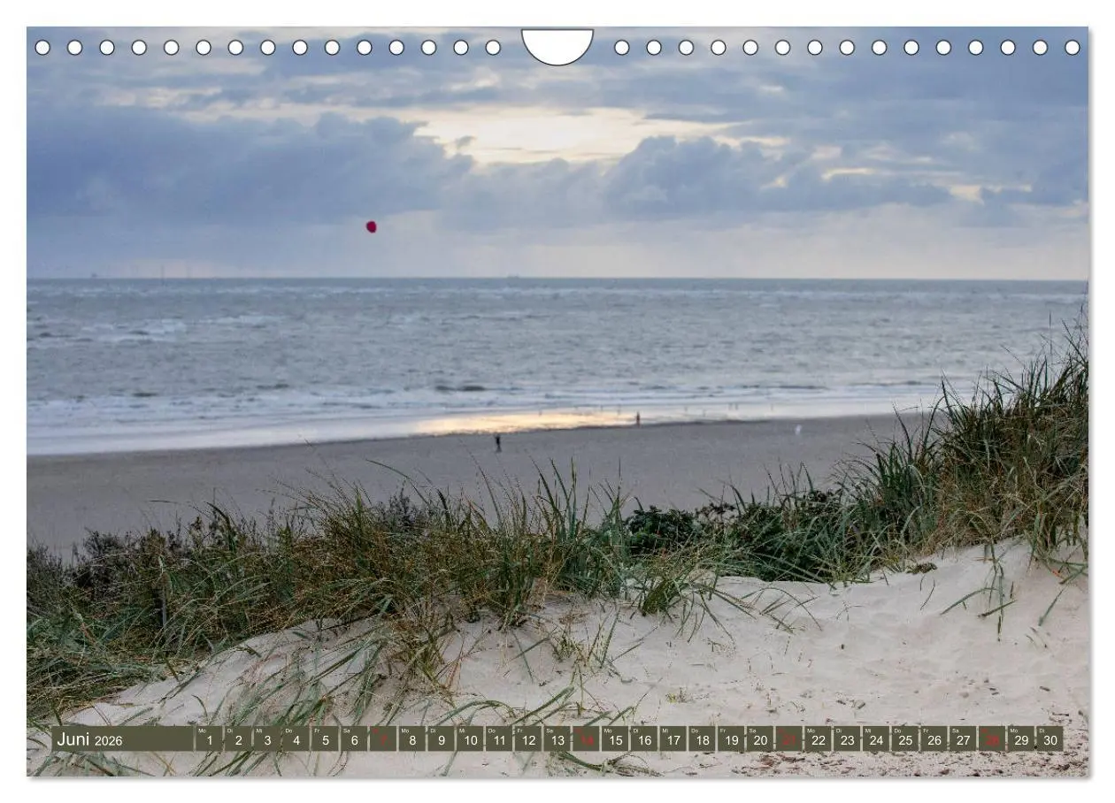 Bild: 9783457929285 | Blåvand - Sonne, Meer und Strand (Wandkalender 2026 DIN A4 quer),...