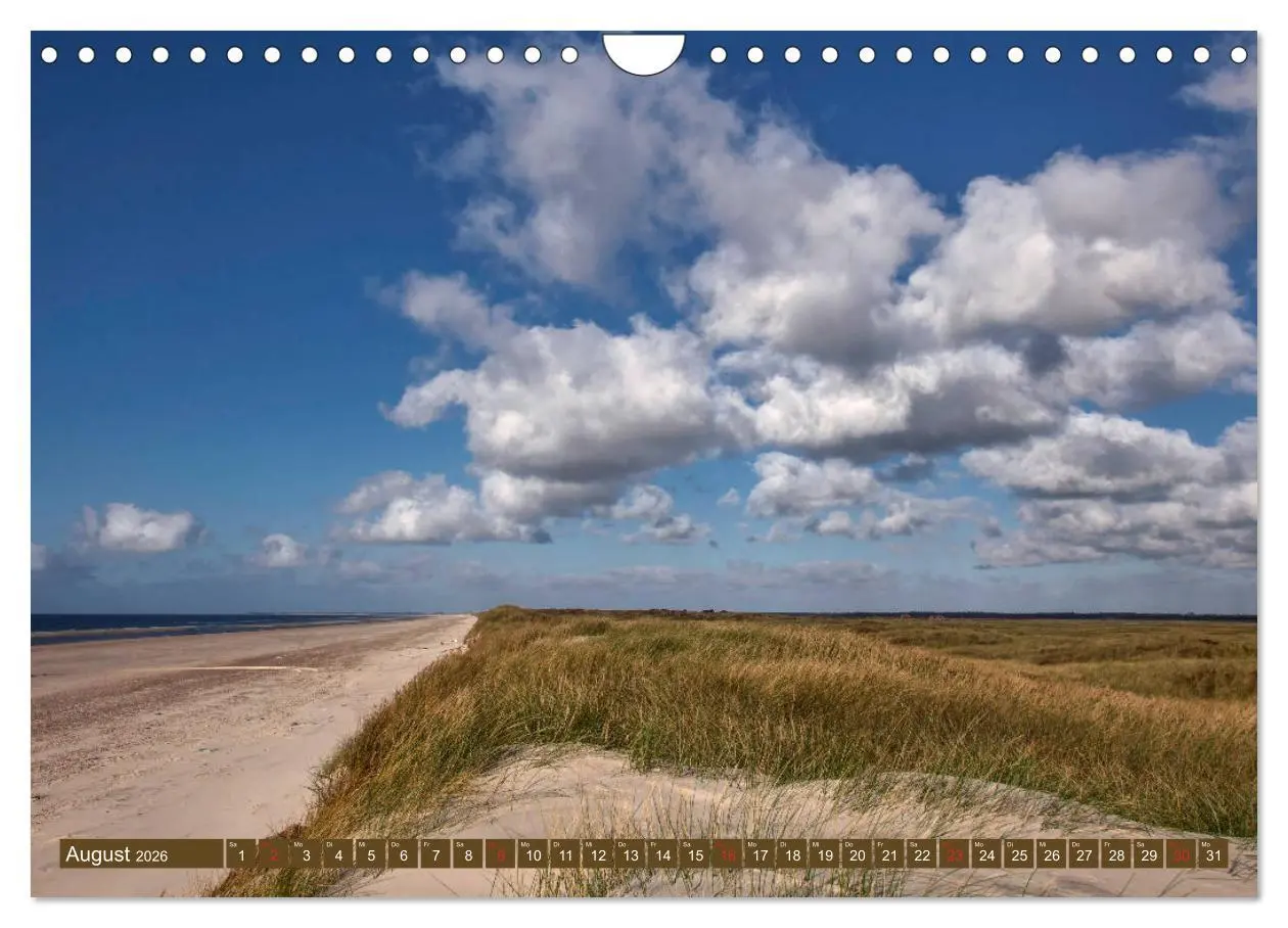 Bild: 9783457929285 | Blåvand - Sonne, Meer und Strand (Wandkalender 2026 DIN A4 quer),...