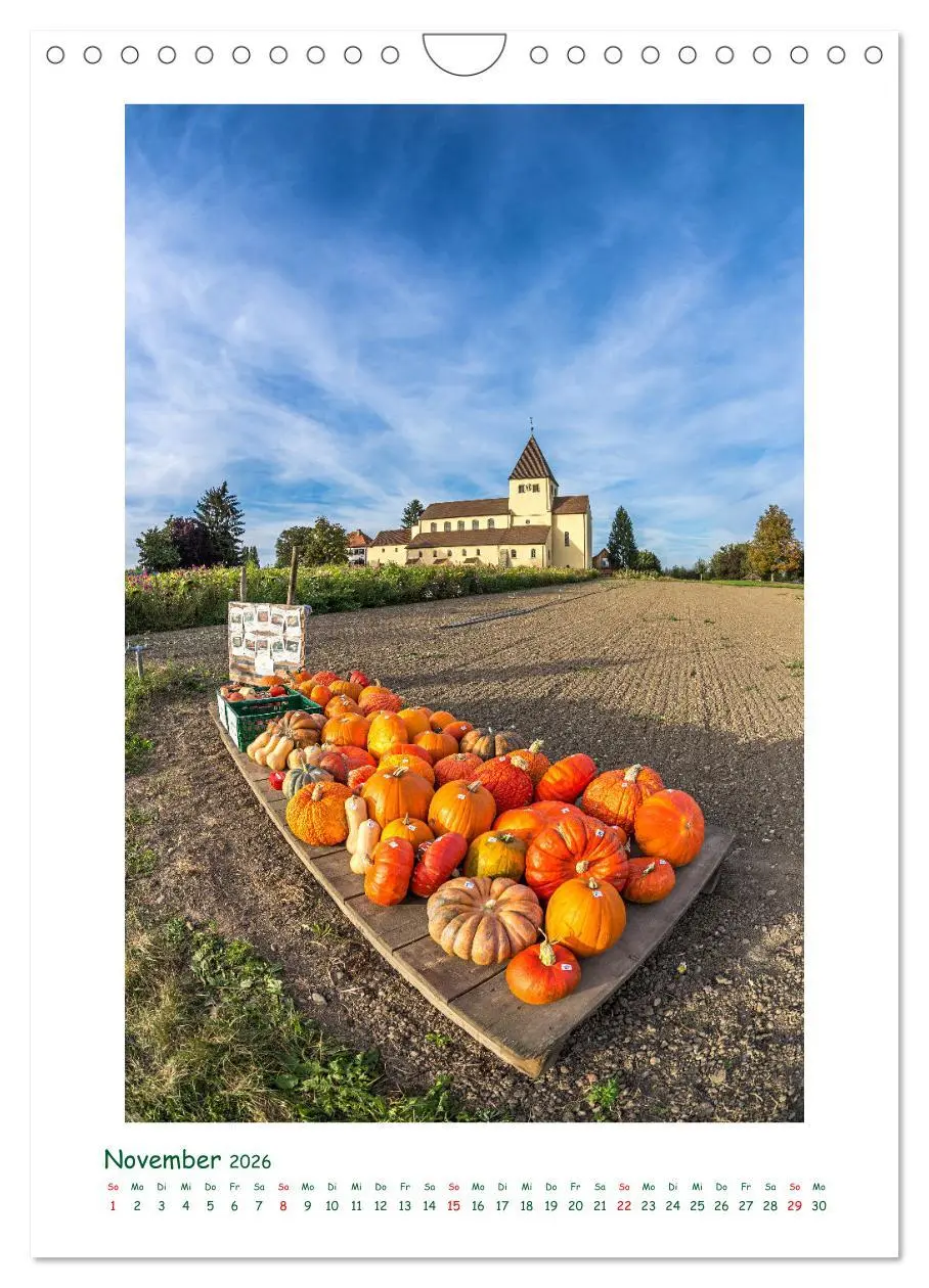 Bild: 9783516259285 | Insel Reichenau im Bodensee (Wandkalender 2026 DIN A4 hoch),...