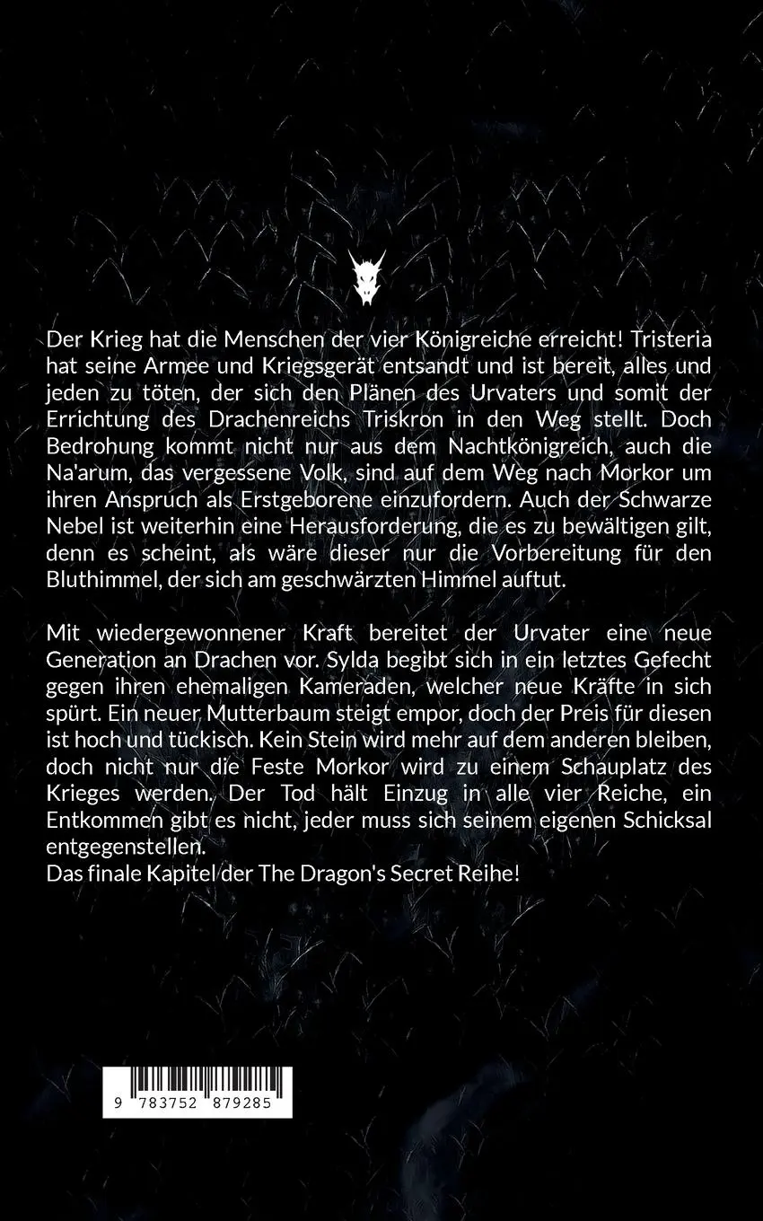 Rückseite: 9783752879285 | The Dragon's Secret | Der Fall der Königreiche | Daniel Voigtländer