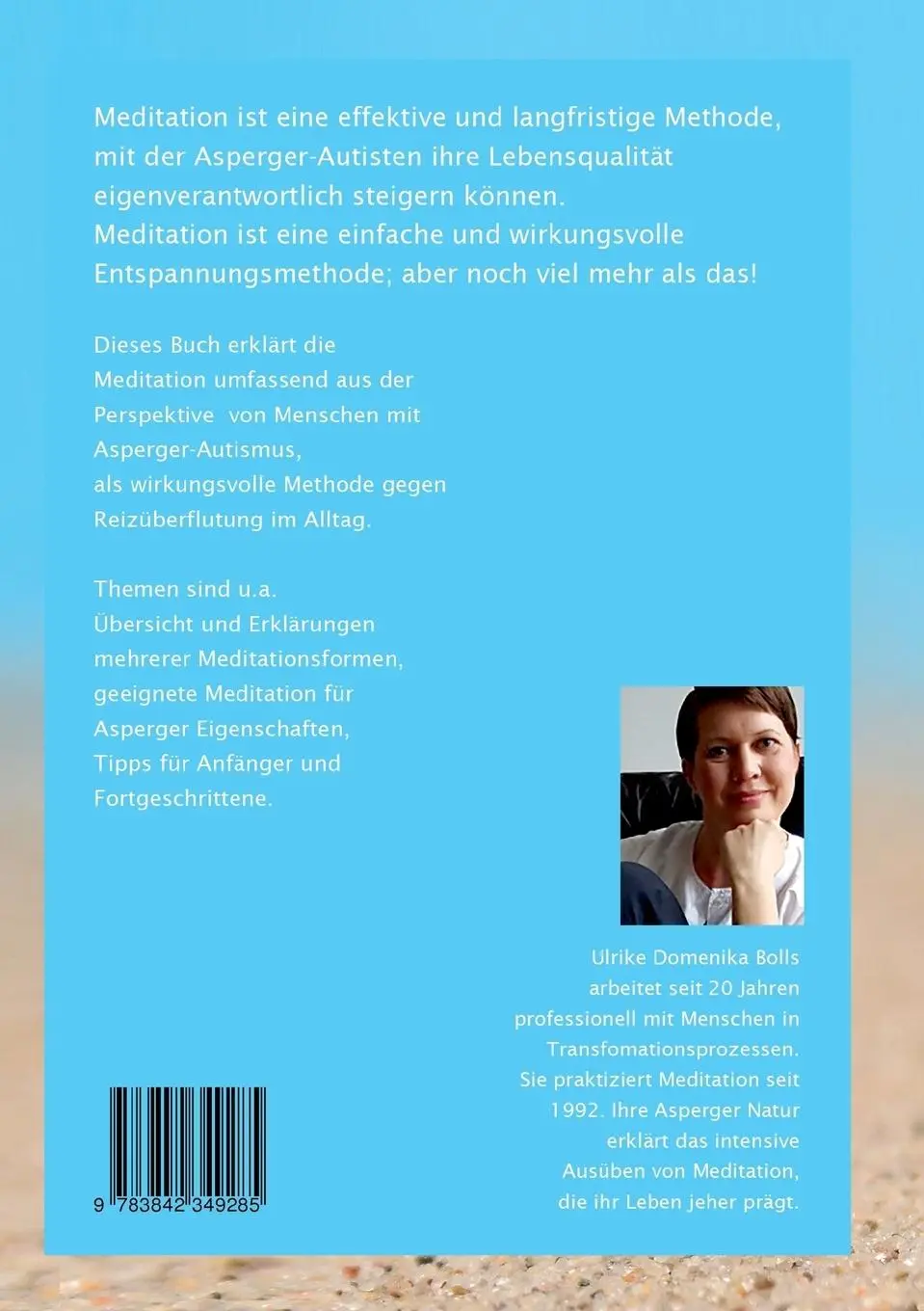 Rückseite: 9783842349285 | Meditation für Aspies | Ulrike Domenika Bolls | Taschenbuch | 124 S.