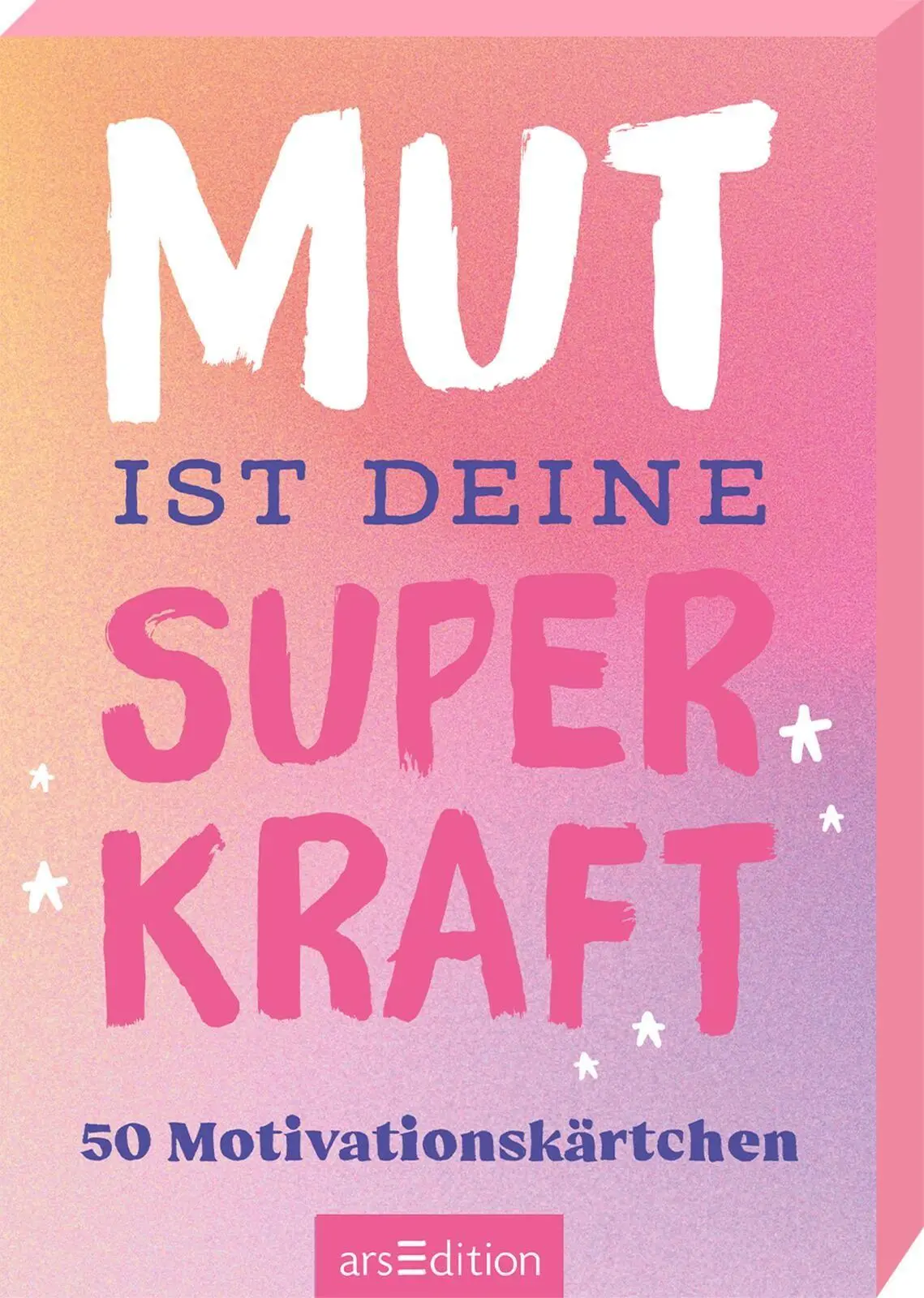 Cover: 9783845869285 | Mut ist deine Superkraft | 50 Motivationskärtchen | Taschenbuch | 2026