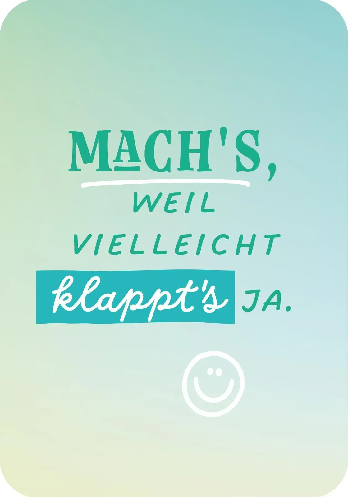Bild: 9783845869285 | Mut ist deine Superkraft | 50 Motivationskärtchen | Taschenbuch | 2026