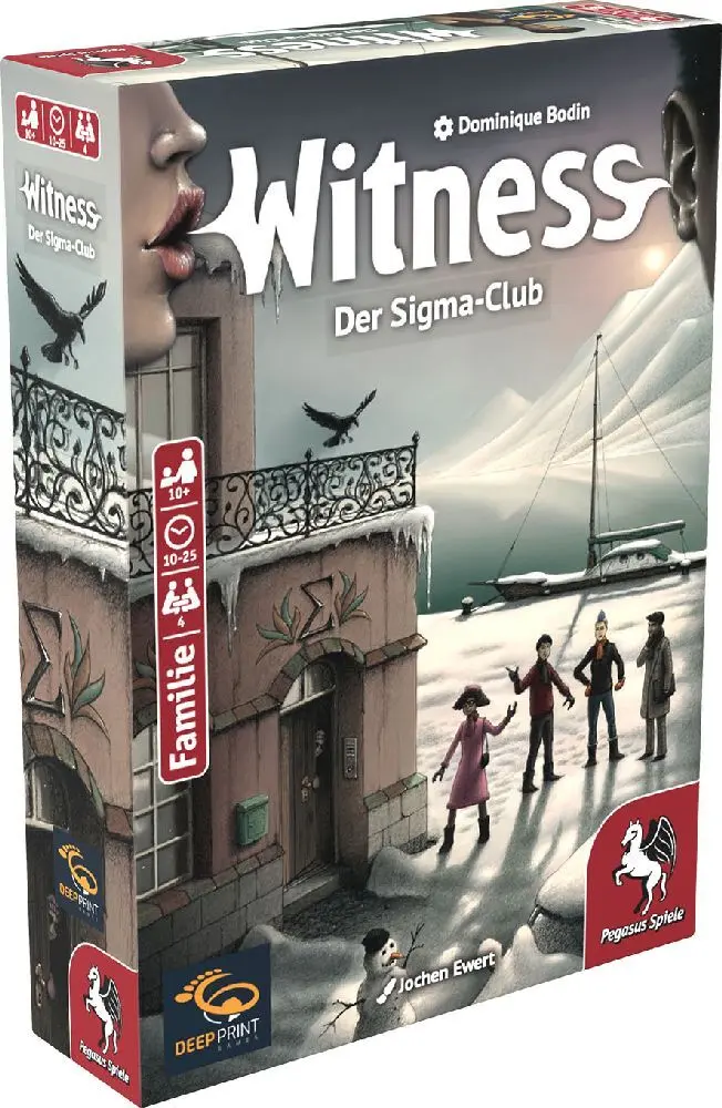 Cover: 4250231739385 | Witness Der Sigma-Club (Deep Print Games) | Dominique Bodin | Spiel
