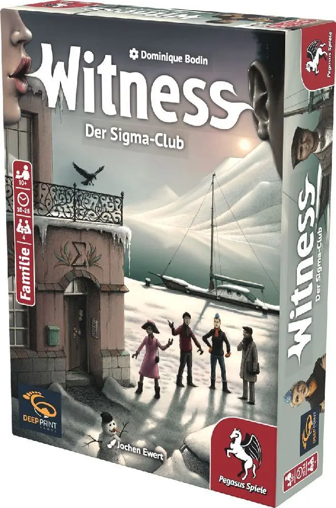Bild: 4250231739385 | Witness Der Sigma-Club (Deep Print Games) | Dominique Bodin | Spiel