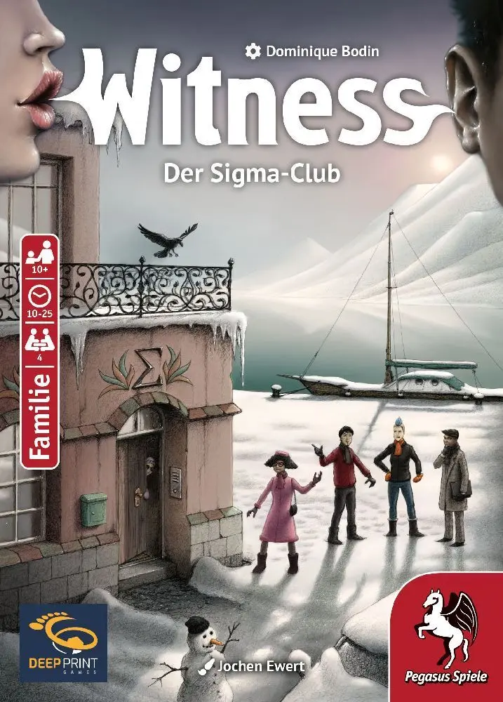 Bild: 4250231739385 | Witness Der Sigma-Club (Deep Print Games) | Dominique Bodin | Spiel