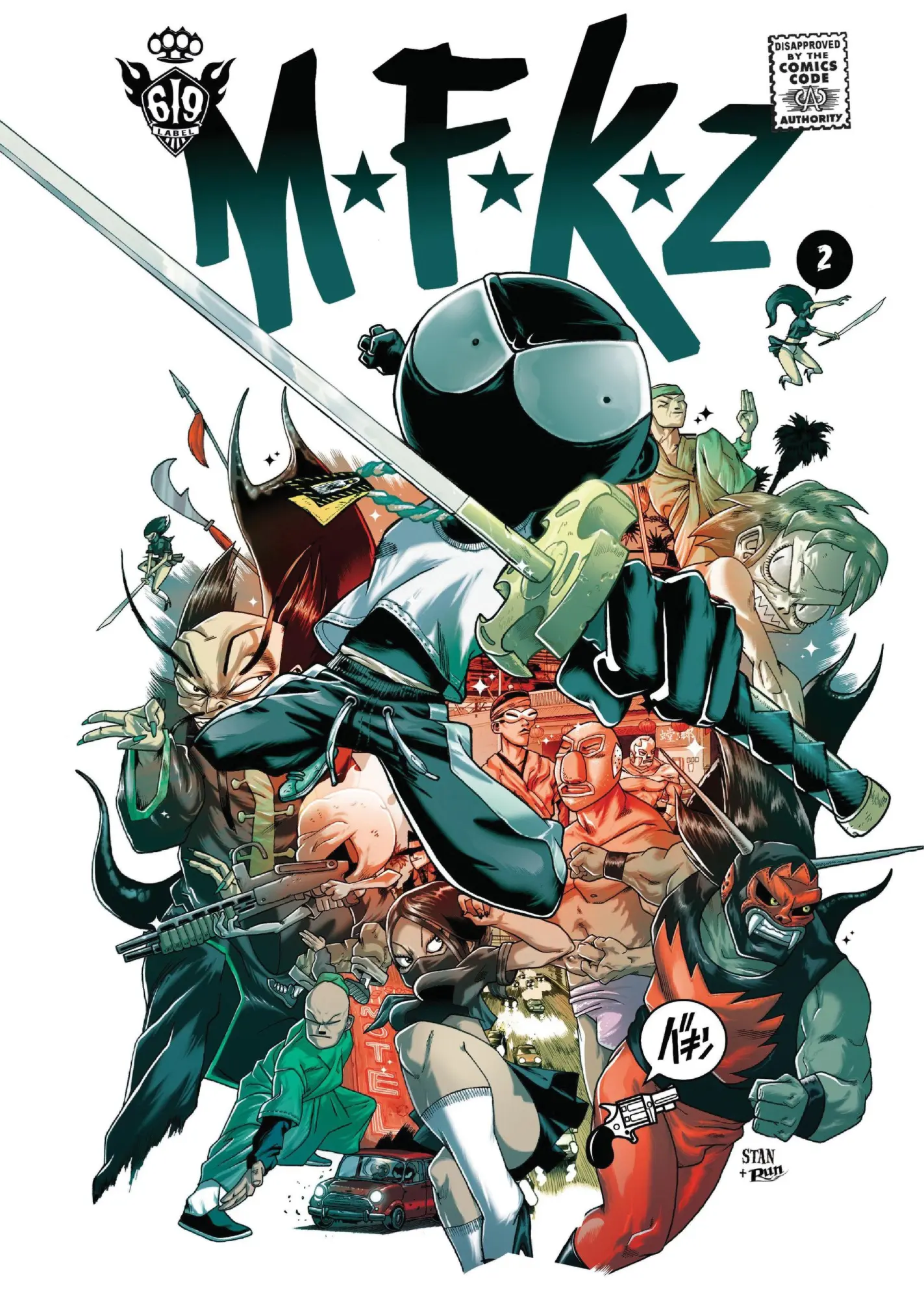 Cover: 9781637159385 | Mfkz Vol. 2: Bizarre Black Holes | Guillaume 'Run' Renard | Buch