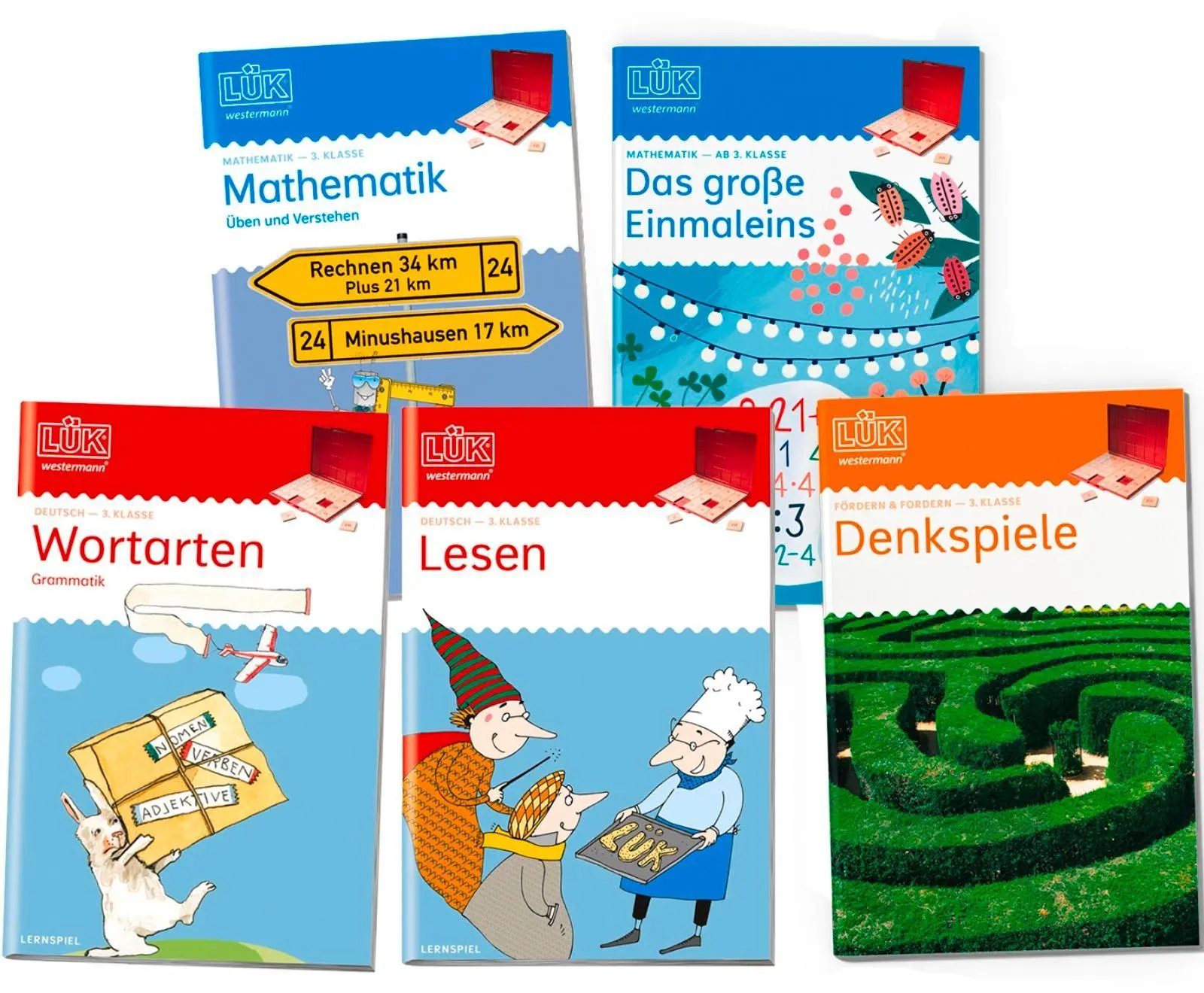Cover: 9783072499385 | LÜK. Das Lernpaket für die 3. Klasse | Taschenbuch | LÜK Sets | SET