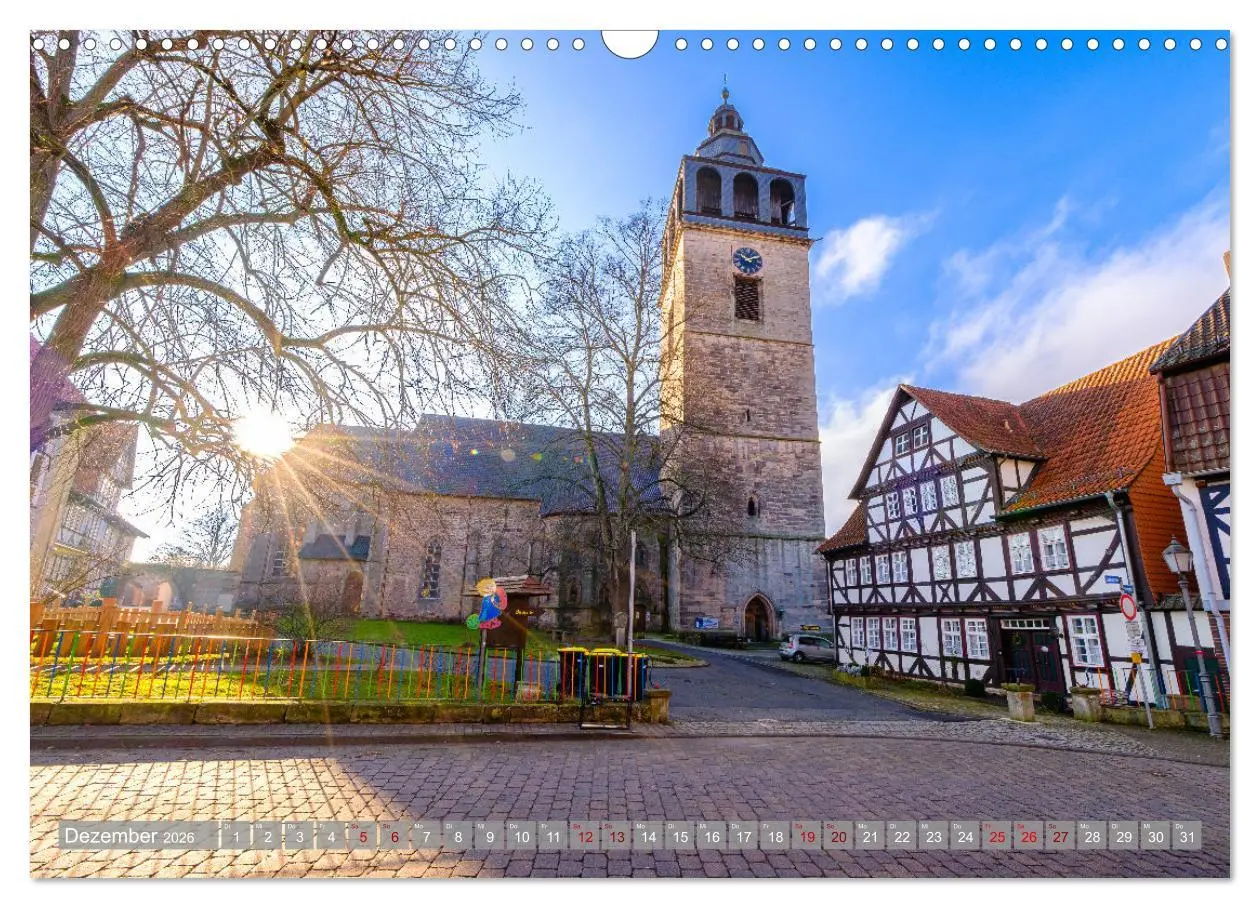 Bild: 9783457539385 | Ein Blick auf Bad Sooden-Allendorf (Wandkalender 2026 DIN A3 quer),...