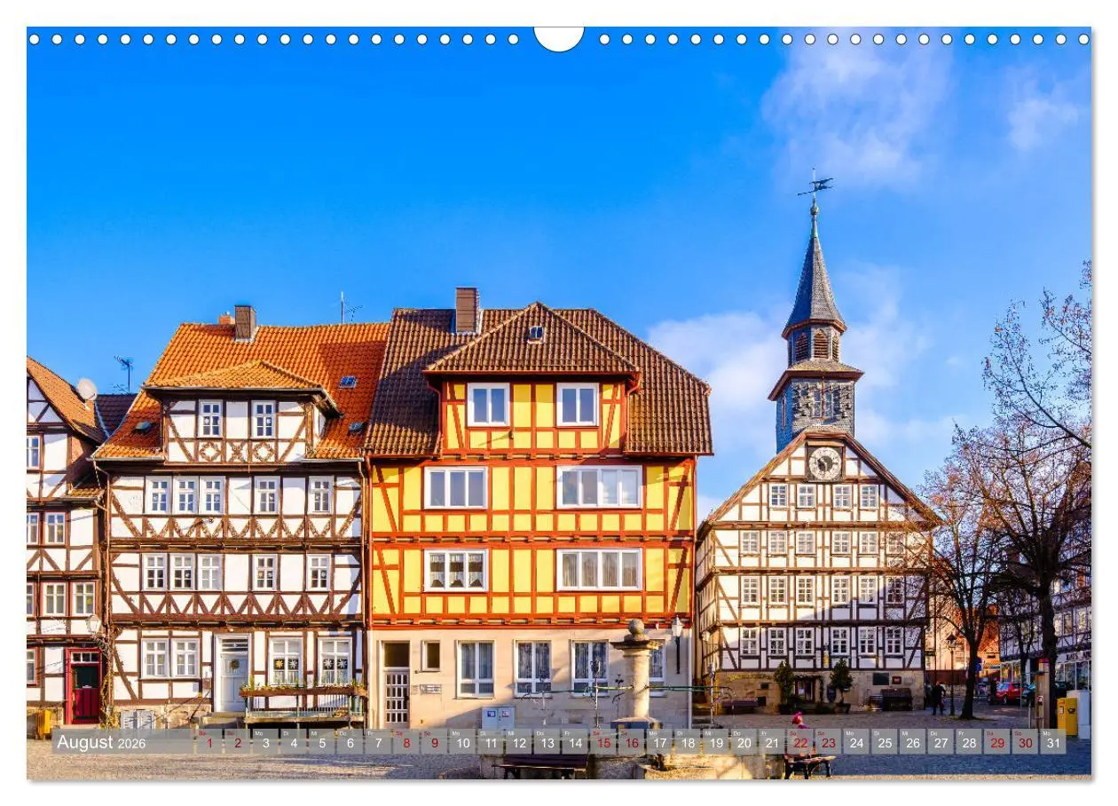 Bild: 9783457539385 | Ein Blick auf Bad Sooden-Allendorf (Wandkalender 2026 DIN A3 quer),...